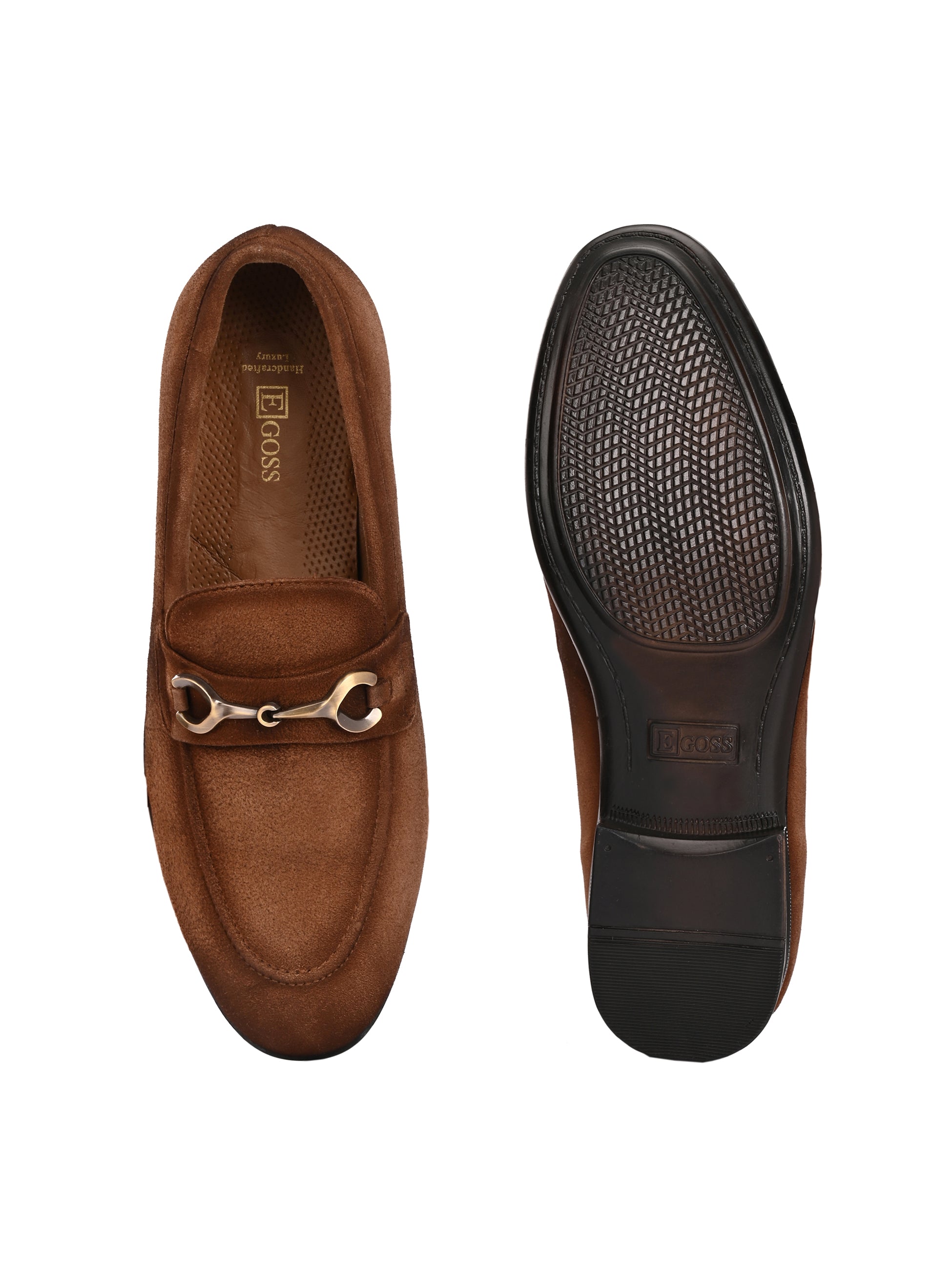 Stardust Buckled Loafers by Aspeerio - view 7