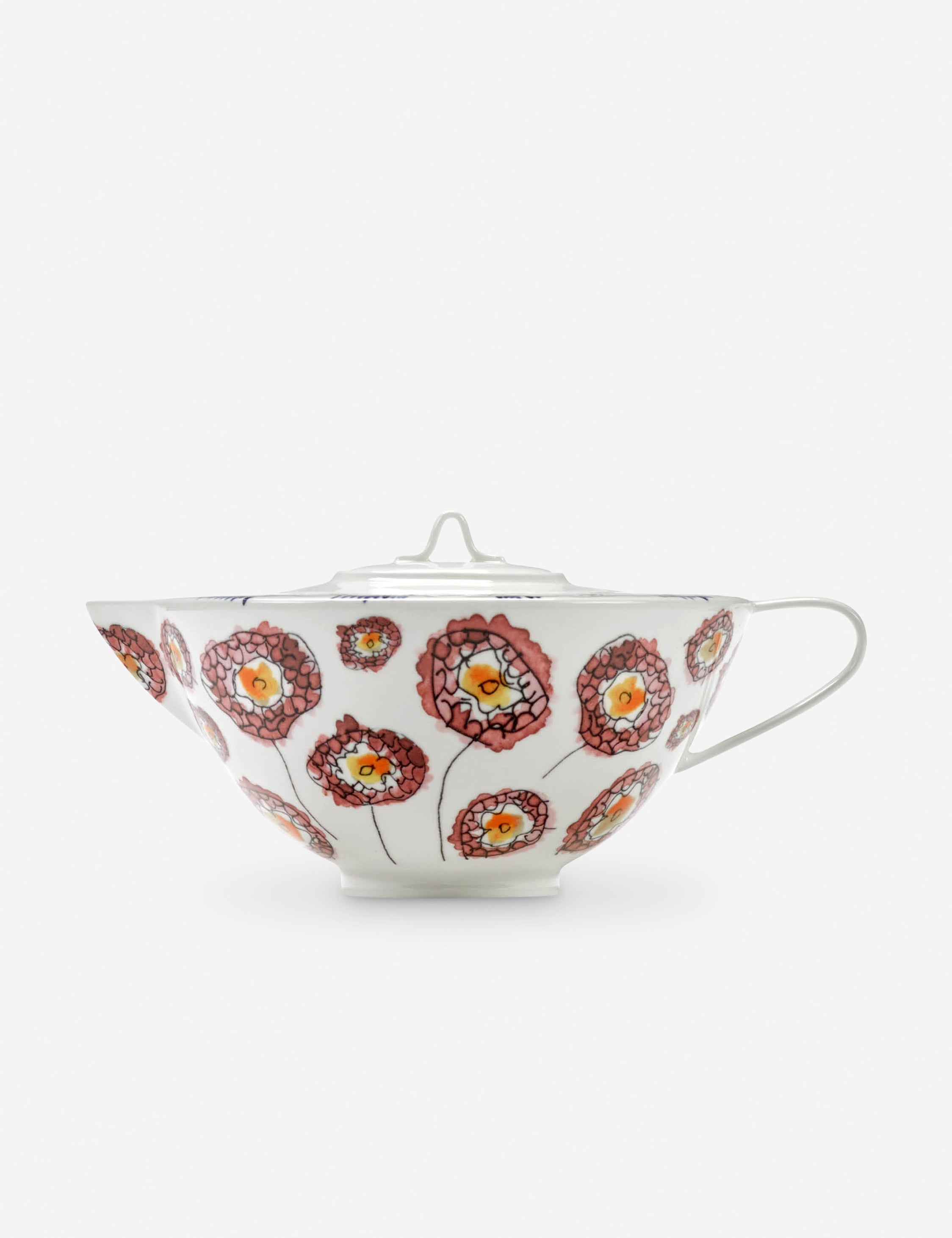 Lulu and Georgia Midnight Flowers Teapot by Marni x Serax