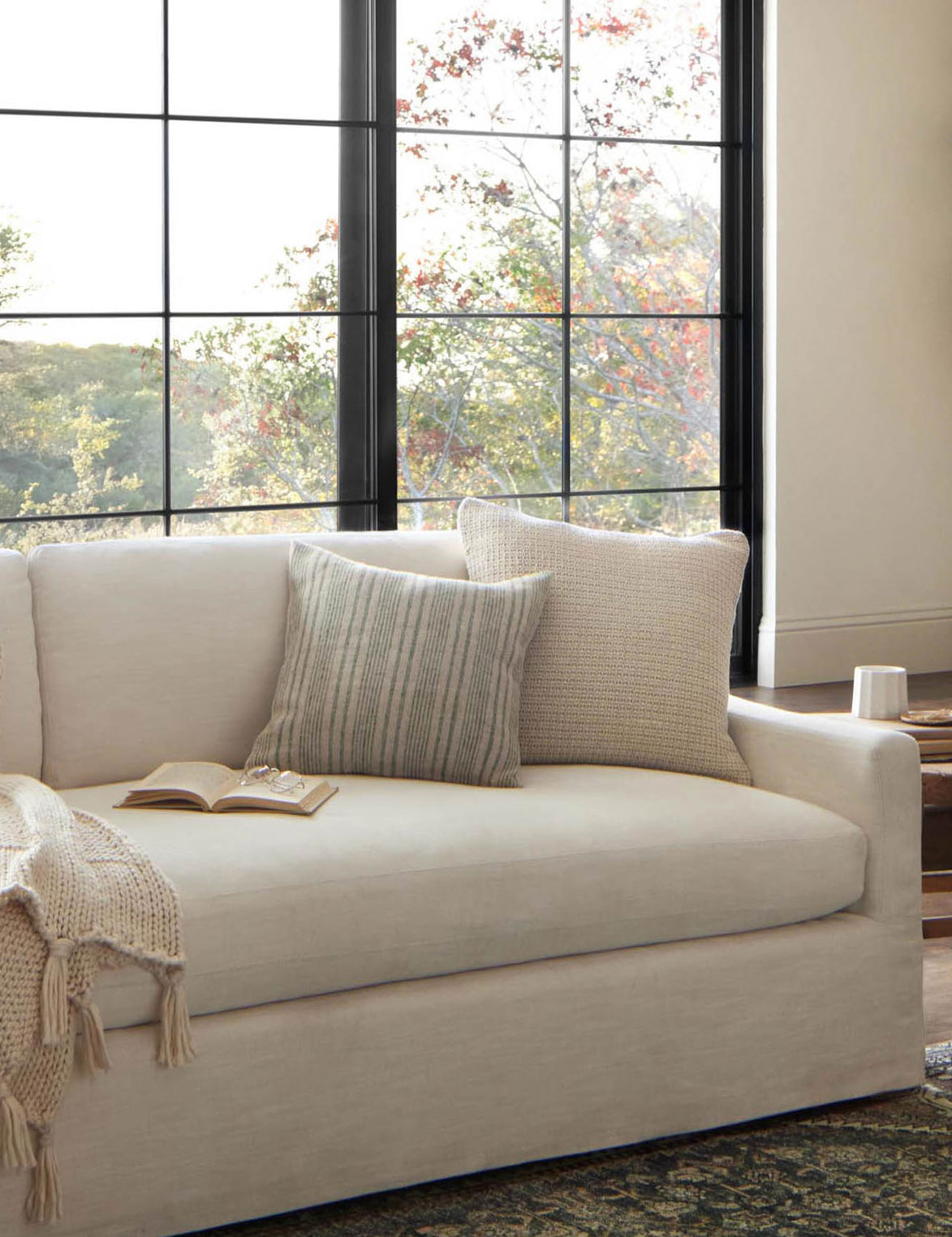 Lulu and Georgia Scarlett Pillow by Magnolia Home by Joanna Gaines X Loloi - view 2