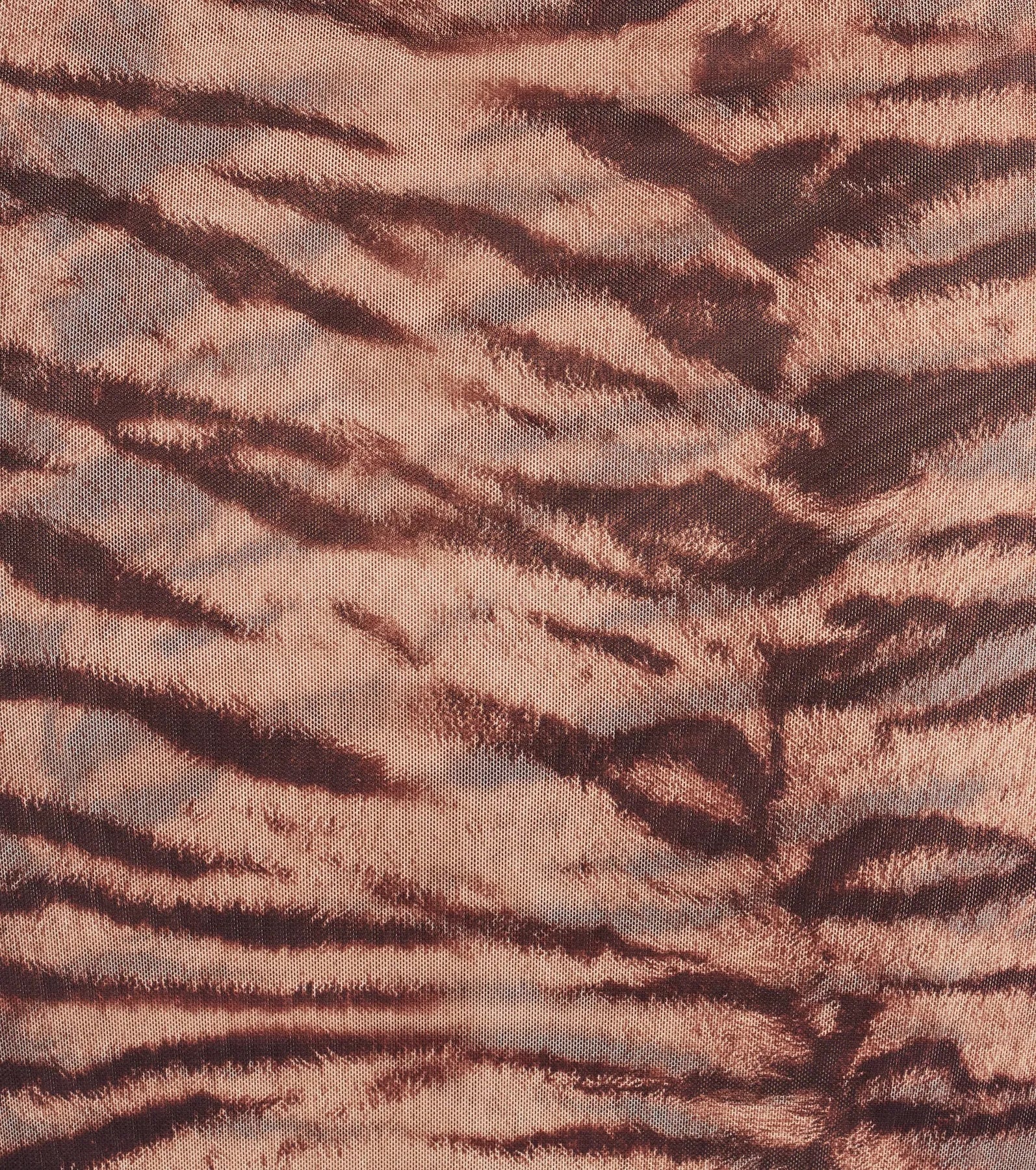 Windsor Sultry And Sassy Zebra Print Halter Midi Dress - view 3