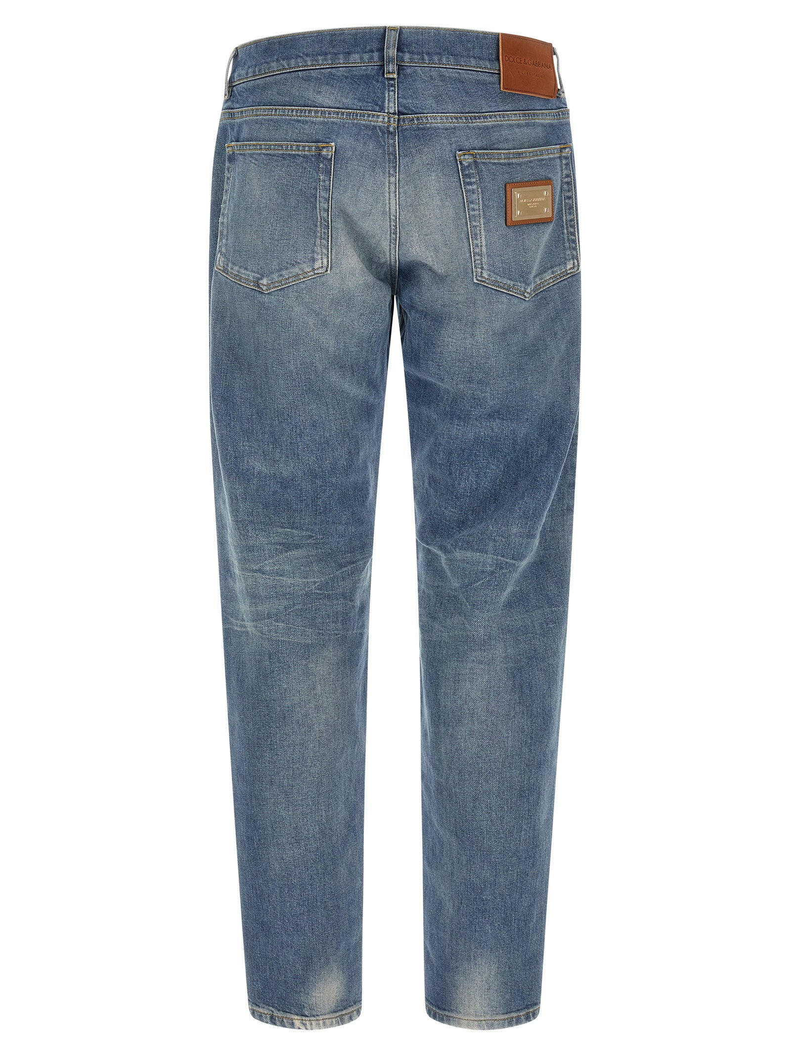 Dolce & Gabbana Logo Plaque Jeans – 98% cotton, 2% elastane - view 2