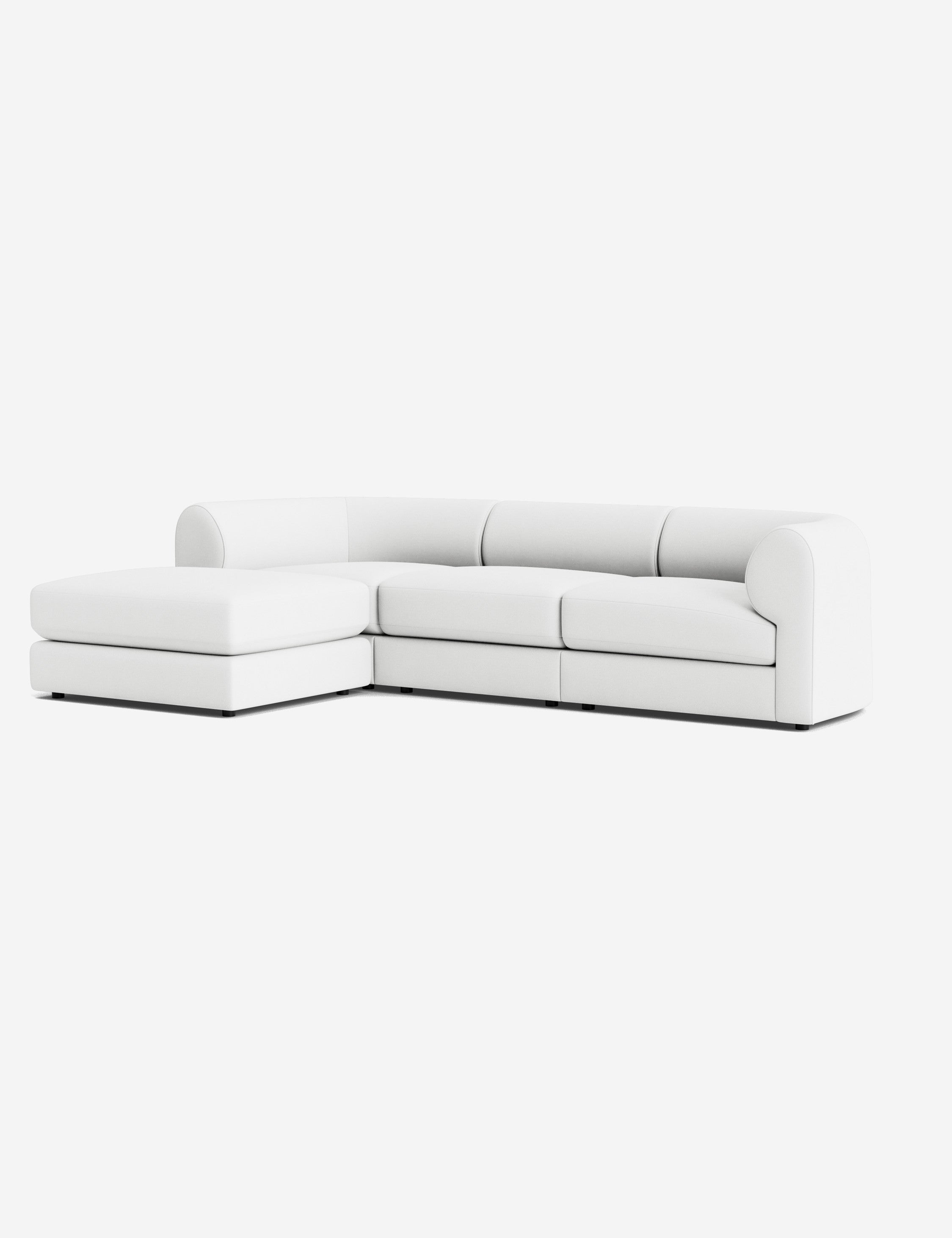 Lulu and Georgia Sergio Modular Sectional Sofa With Ottoman - view 152