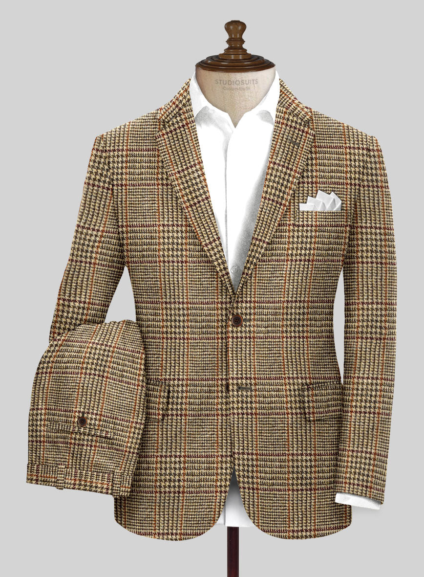 StudioSuits Harris Tweed Chestnut Glen Suit