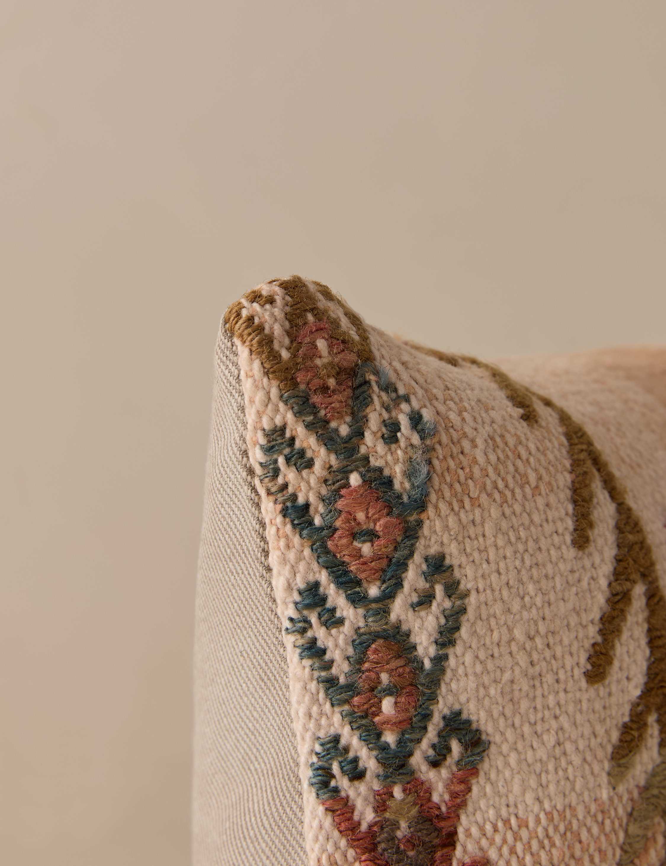 Lulu and Georgia Vintage Lumbar Pillow No. 322, 12" x 20" - view 2