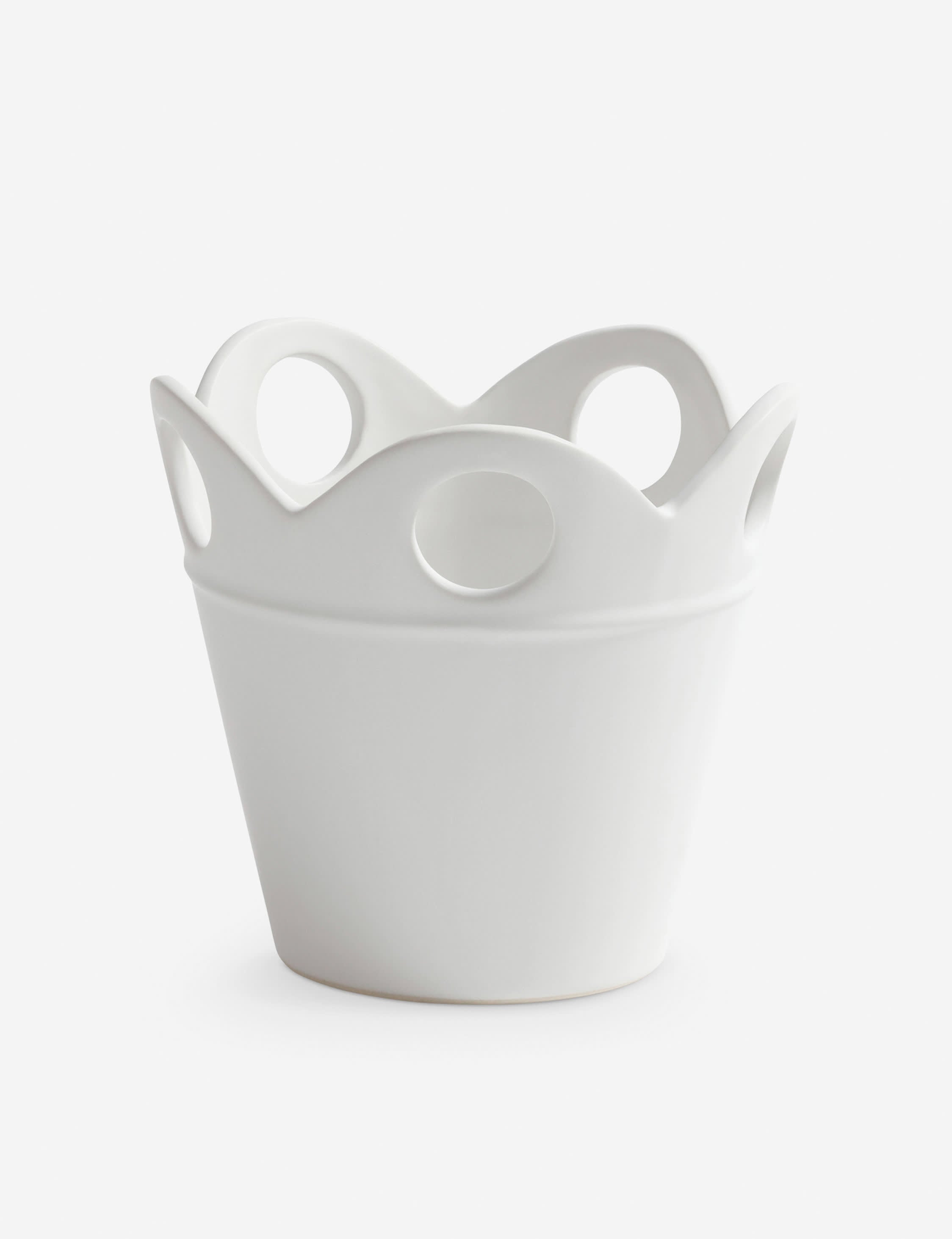 Lulu and Georgia Tessanne Planter Pot – White - view 2