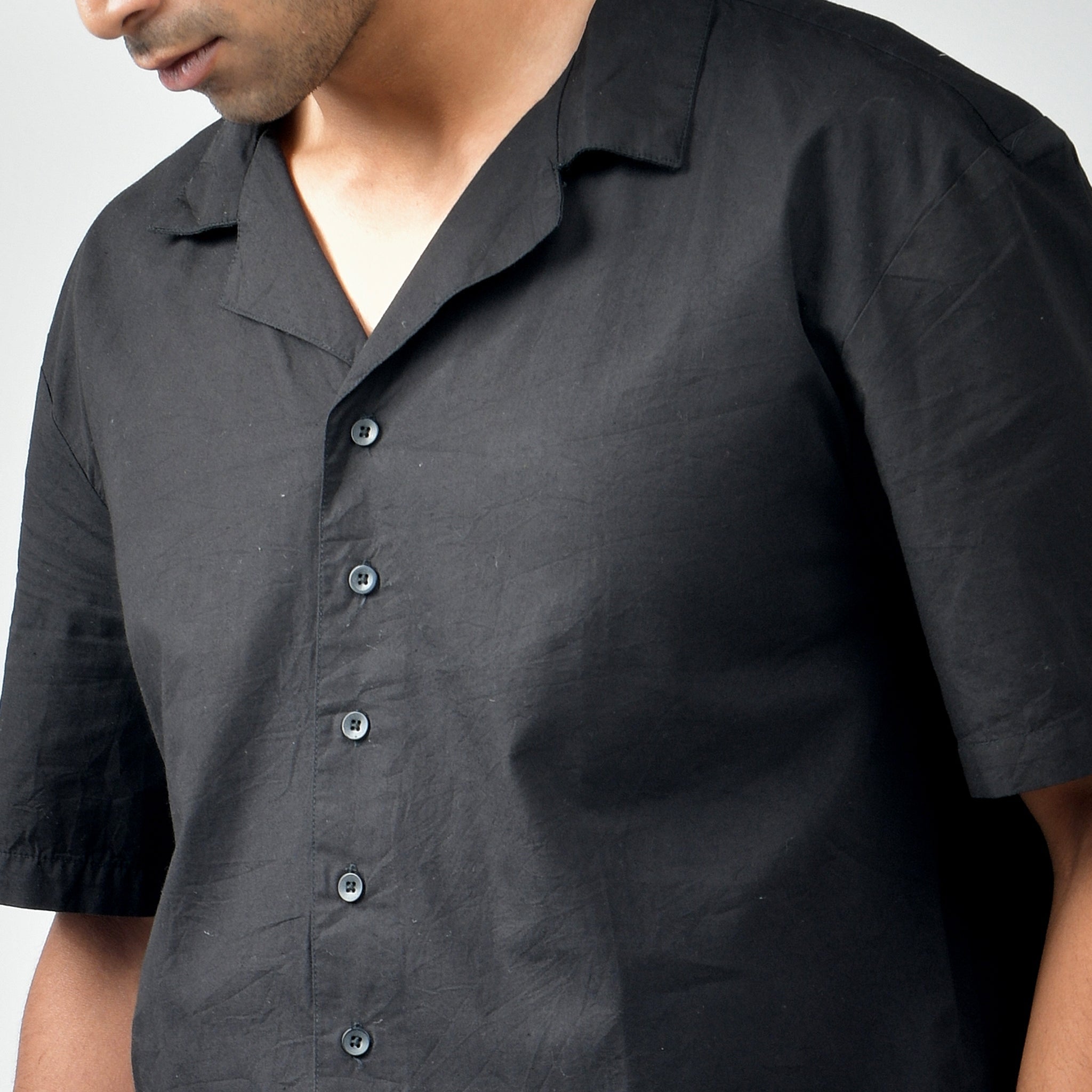 I Z F Black Bossman Shirt & Grey Air Parachute Pants - view 6