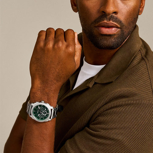 Fossil Machine Green Dial Men 42mm FS6079 - view 2