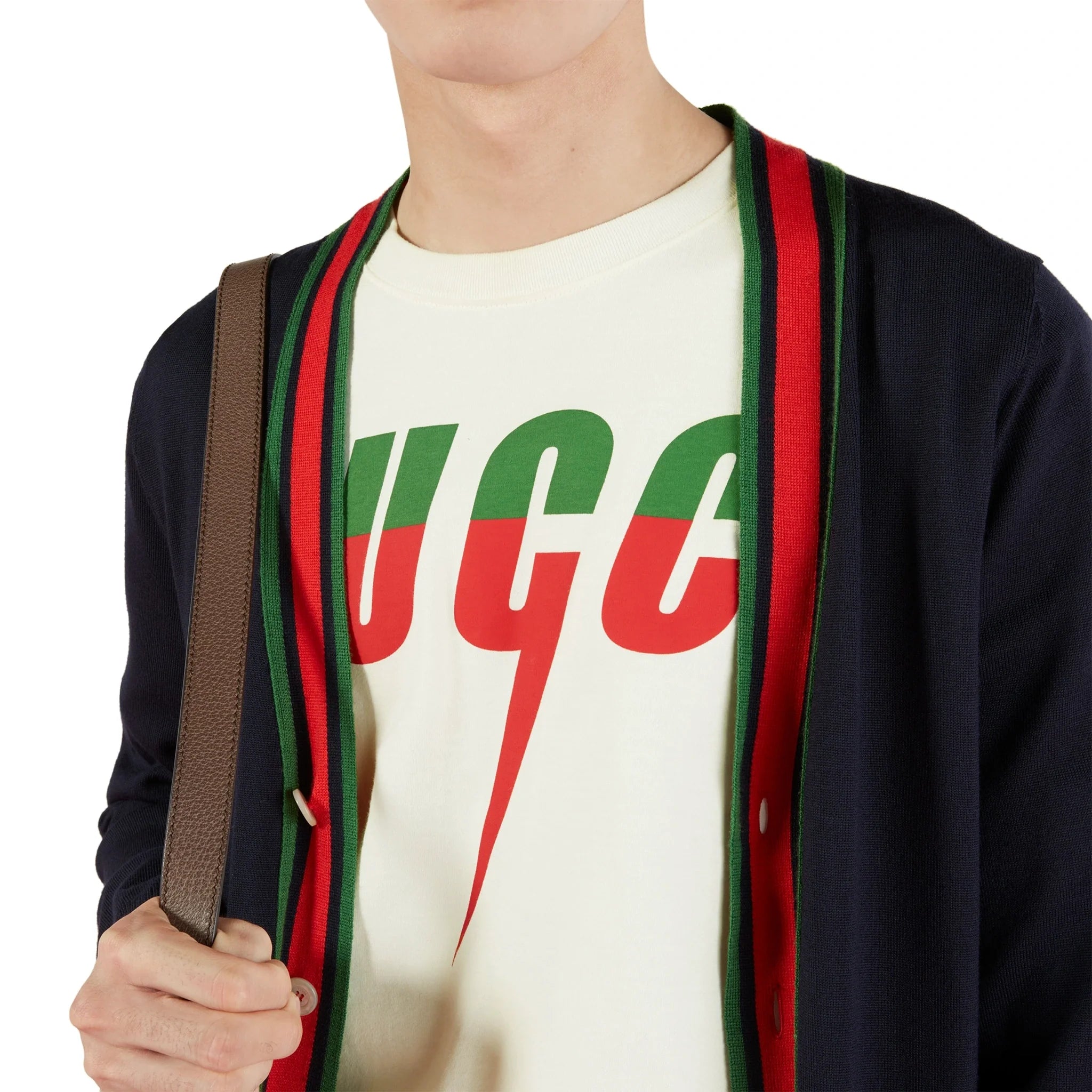 Gucci Blade Print White T Shirt - view 4