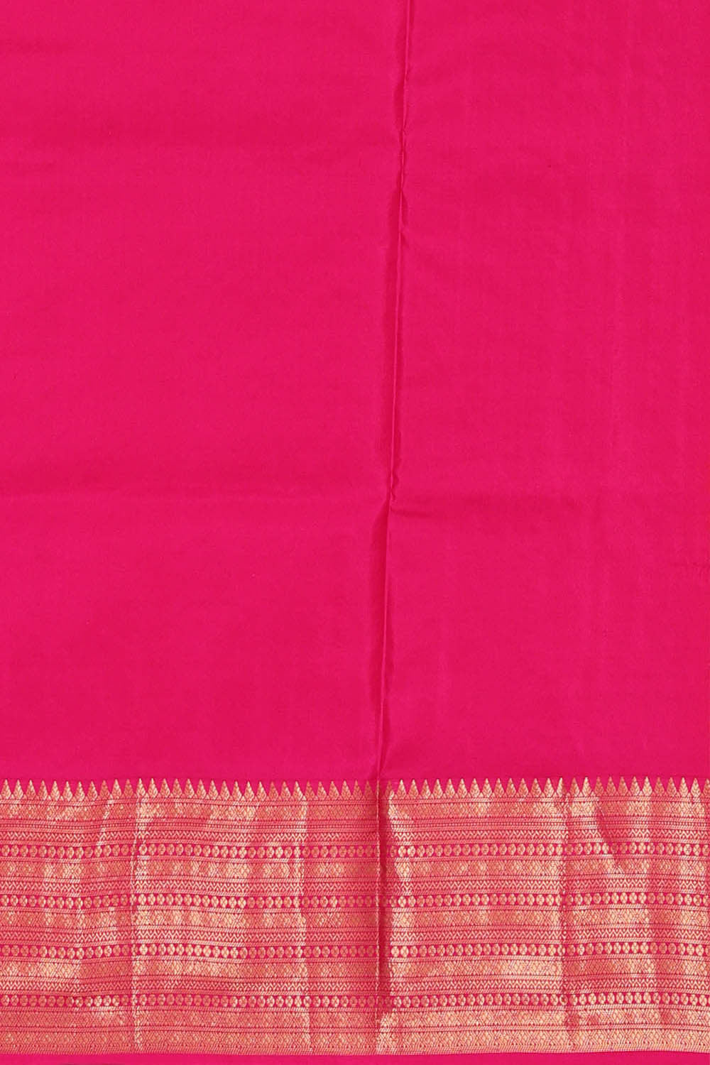 Kalanjali Dark Blue Silk Saree – Women's - view 4
