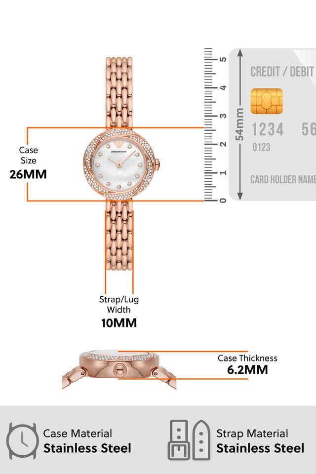 Emporio Armani Rosa Mother Of Pearl Dial Women 26MM - view 2