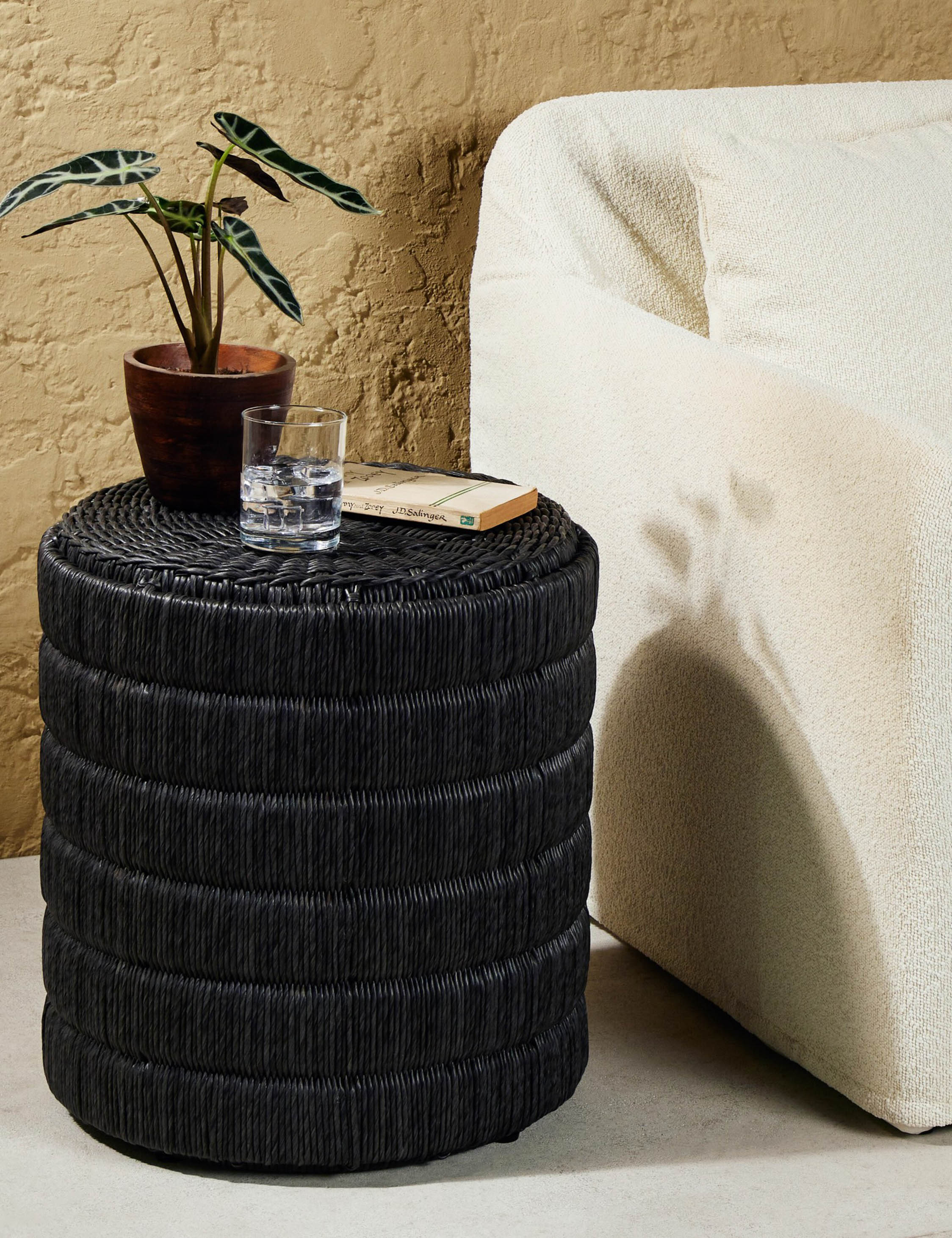Satomi indoor outdoor – Lulu and Georgia Satomi Indoor / Outdoor Round Side Table