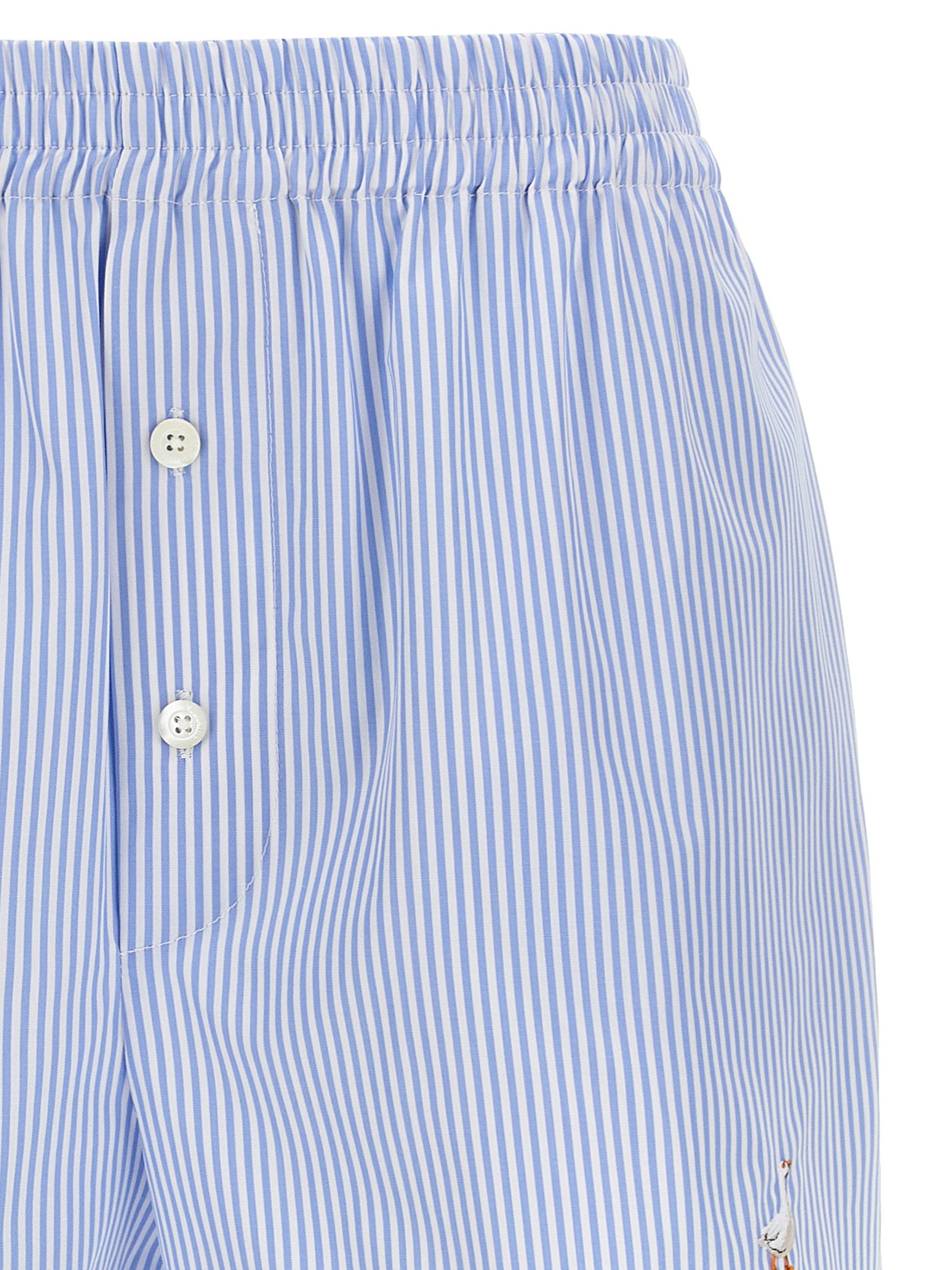 Moschino Poplin Shorts – 100% cotton - view 3