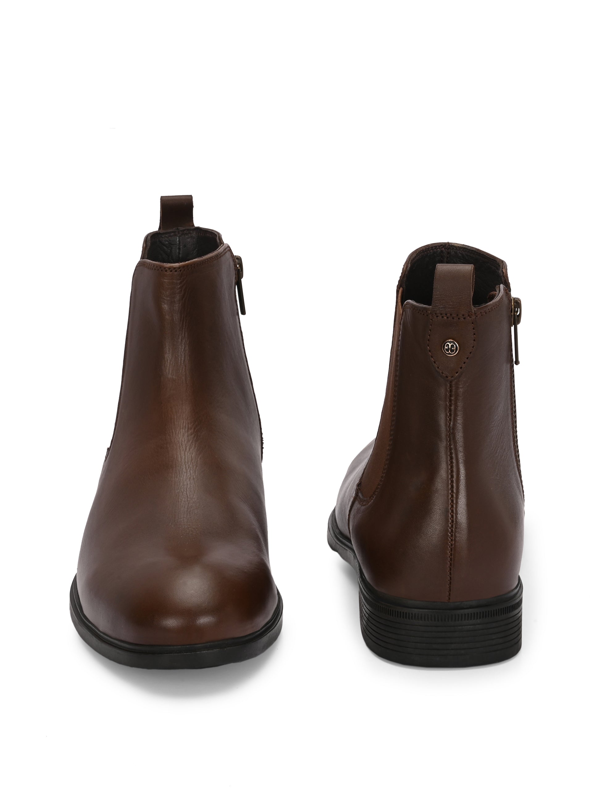 Egoss Shoes Egoss Leather Chelsea Boots For Men - view 5