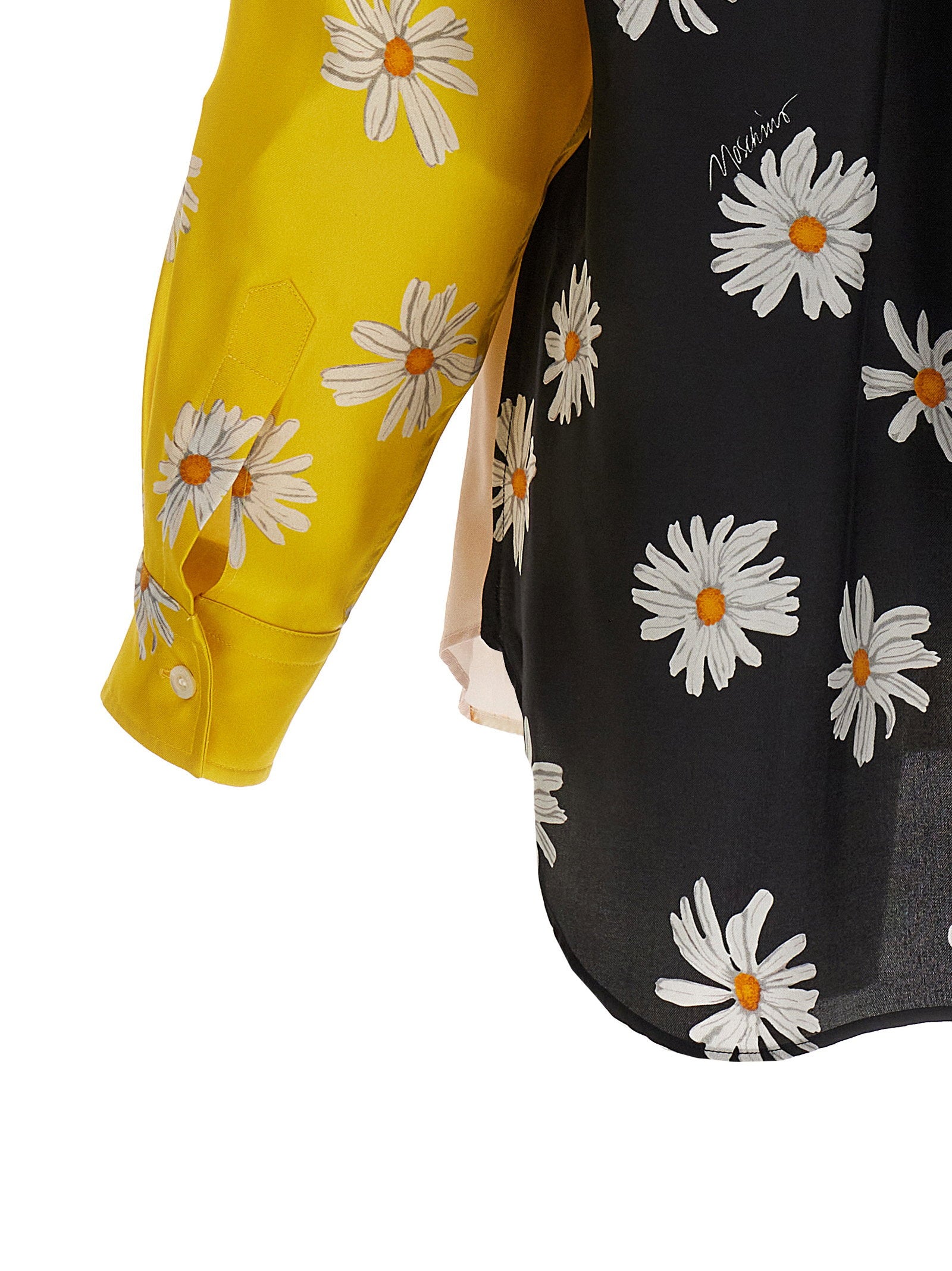 Moschino Patchwork Print Shirt – 100% silk - view 4