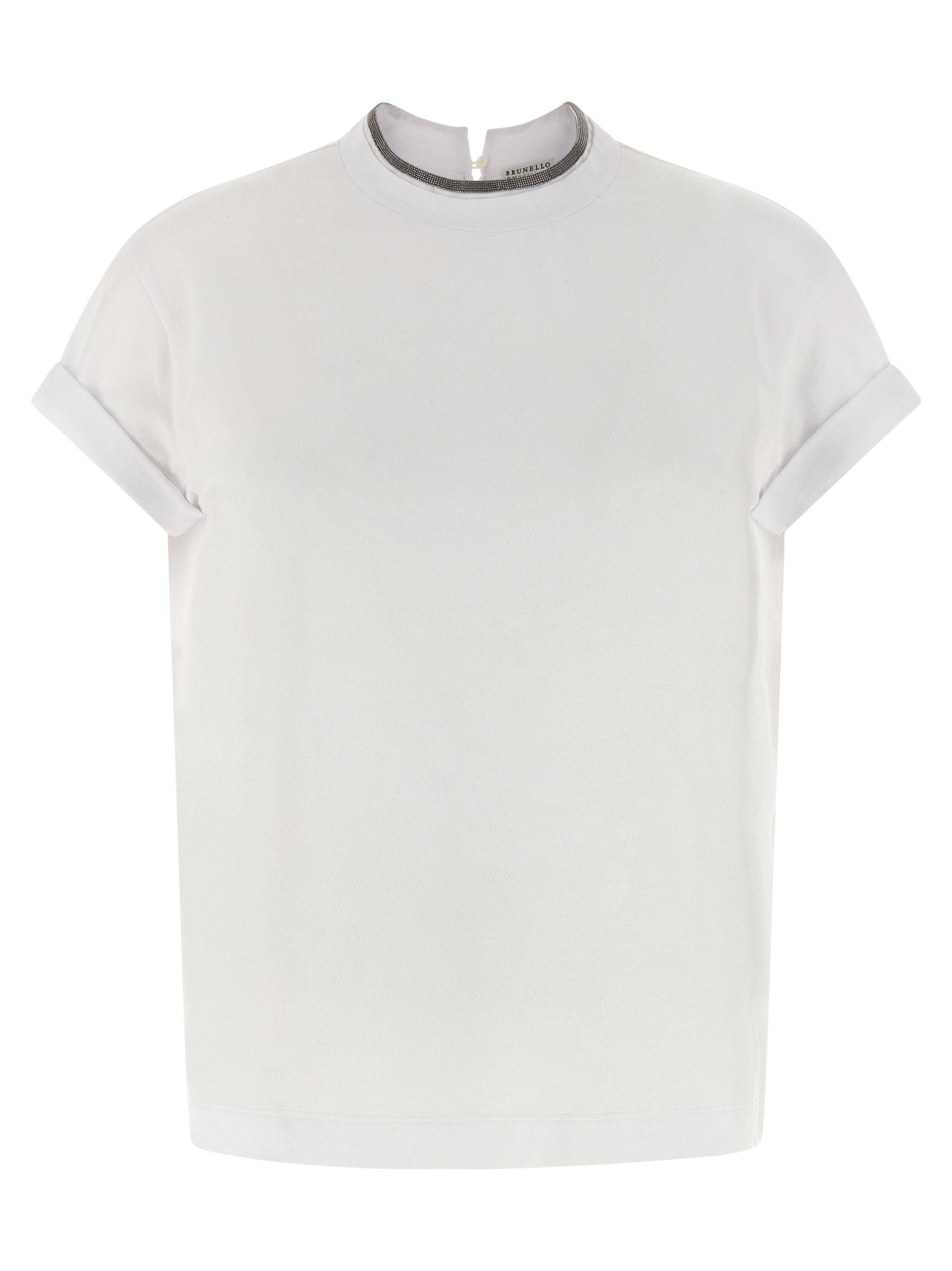 Monile jersey t-shirt – Brunello Cucinelli ‘monile’ Jersey T-shirt – 93% cotton 7% elastane