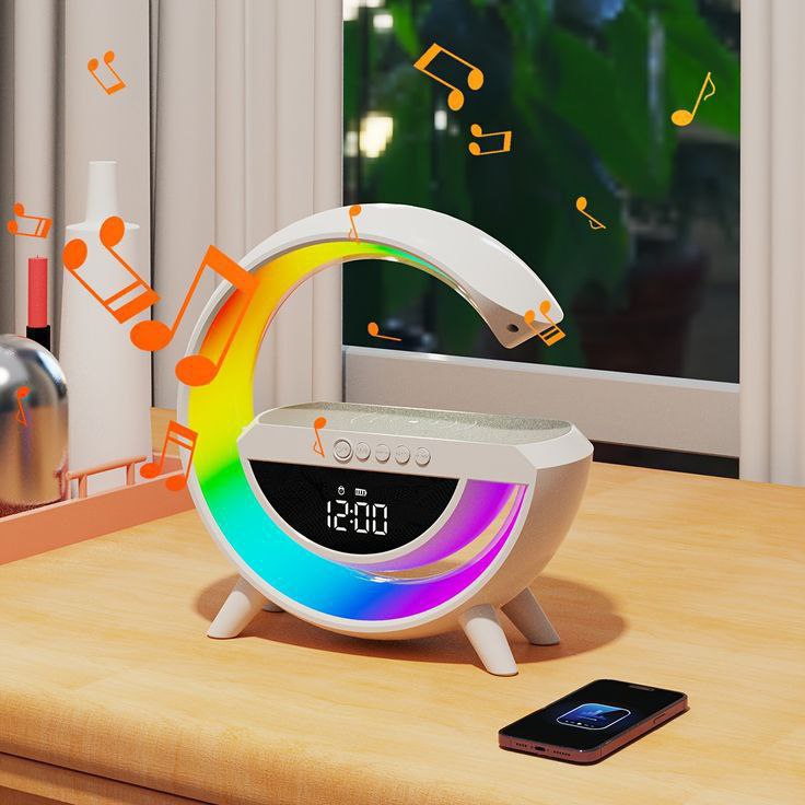 Catterton Wireless G-Shaped LED Lamp Speaker - view 2
