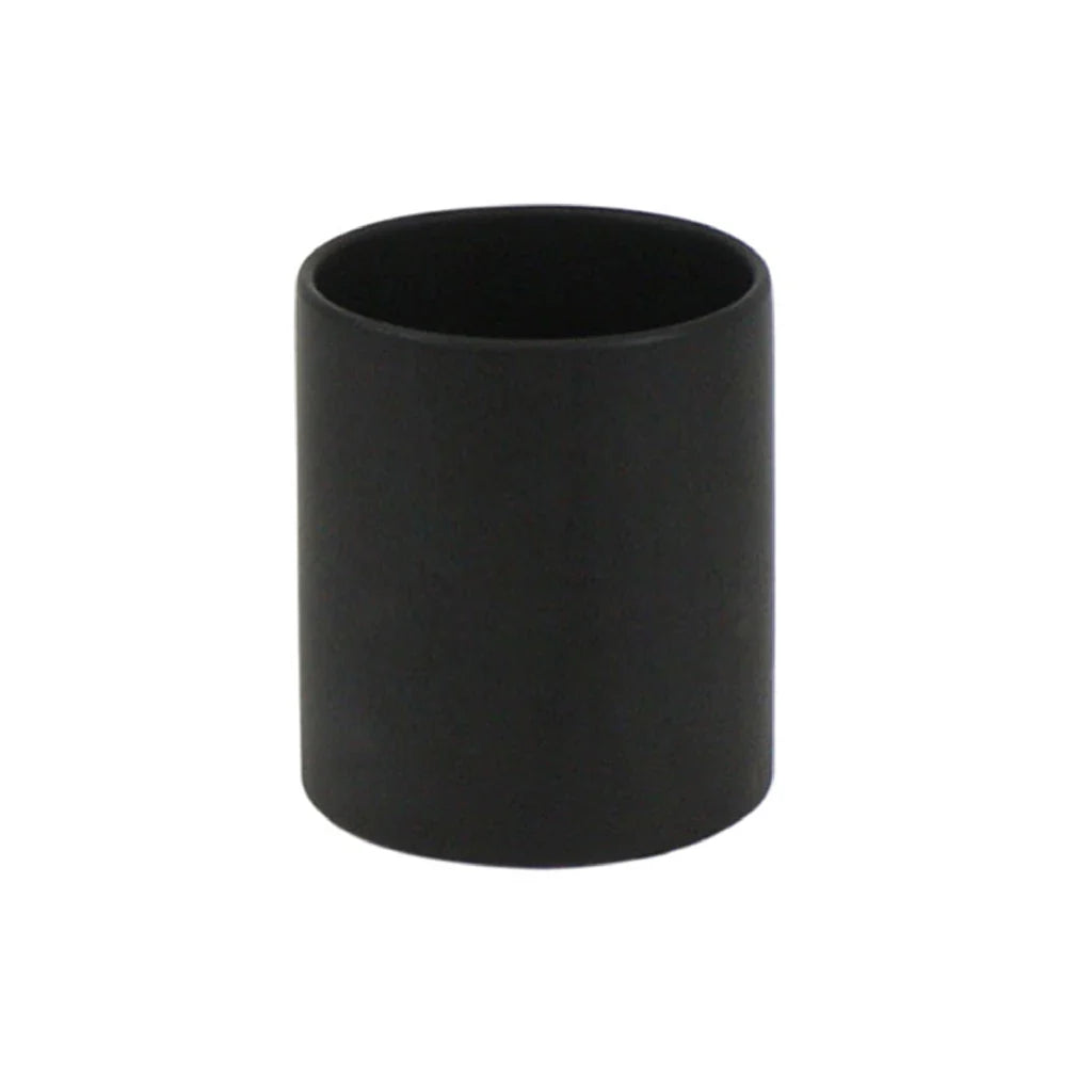 FiftyFlowers Black Cylinder Flower Vase
