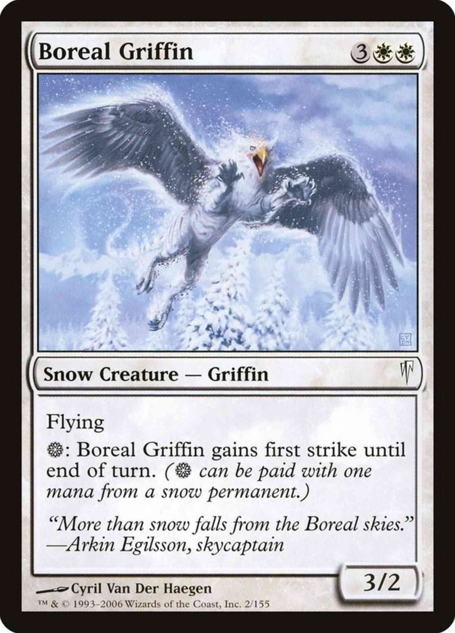 Boreal griffin 2 – Magic Boreal Griffin [2] [Coldsnap] [Non-Foil]