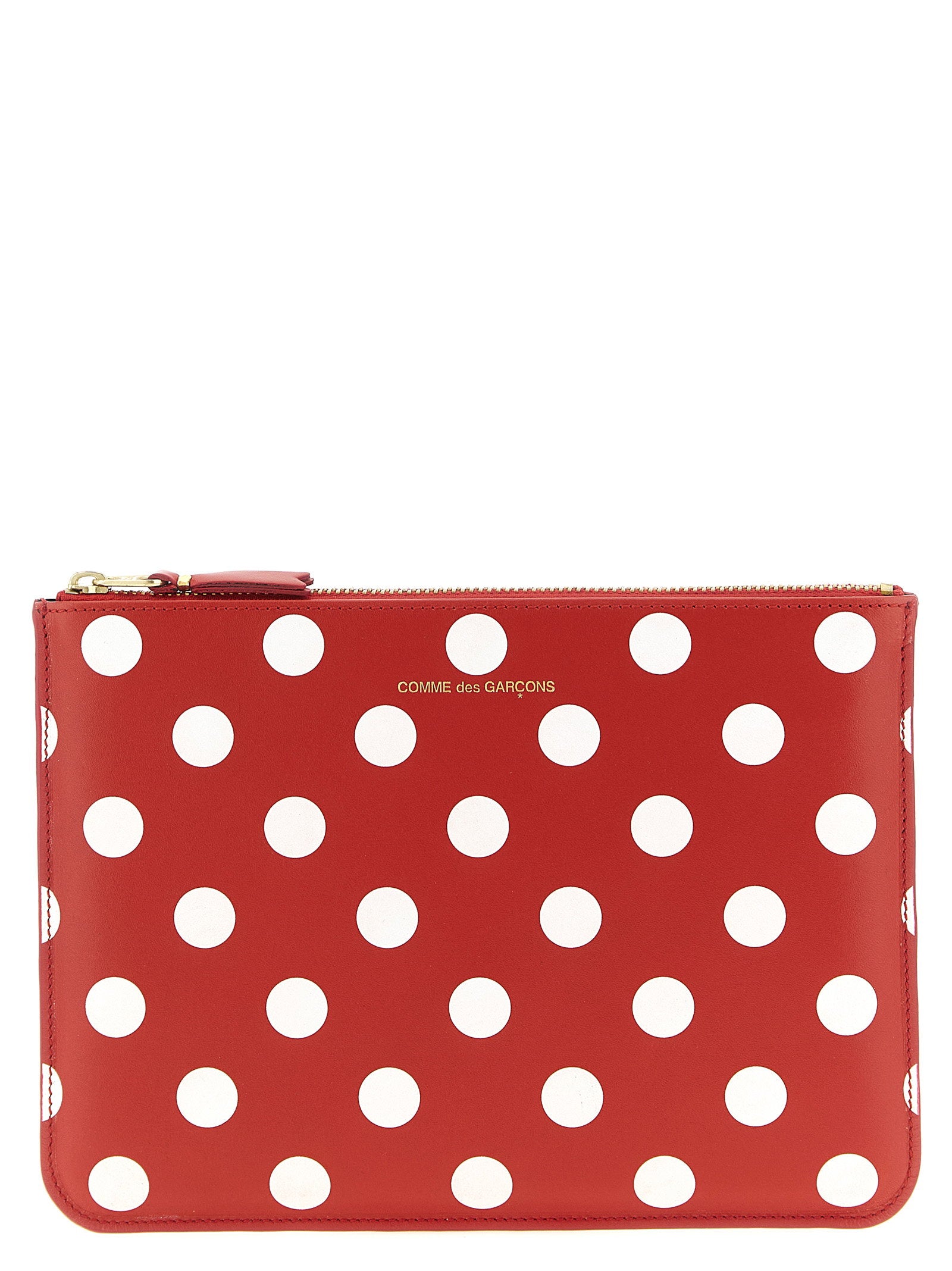 Comme Des Garcons Wallet Polka Dots Printed Wallet