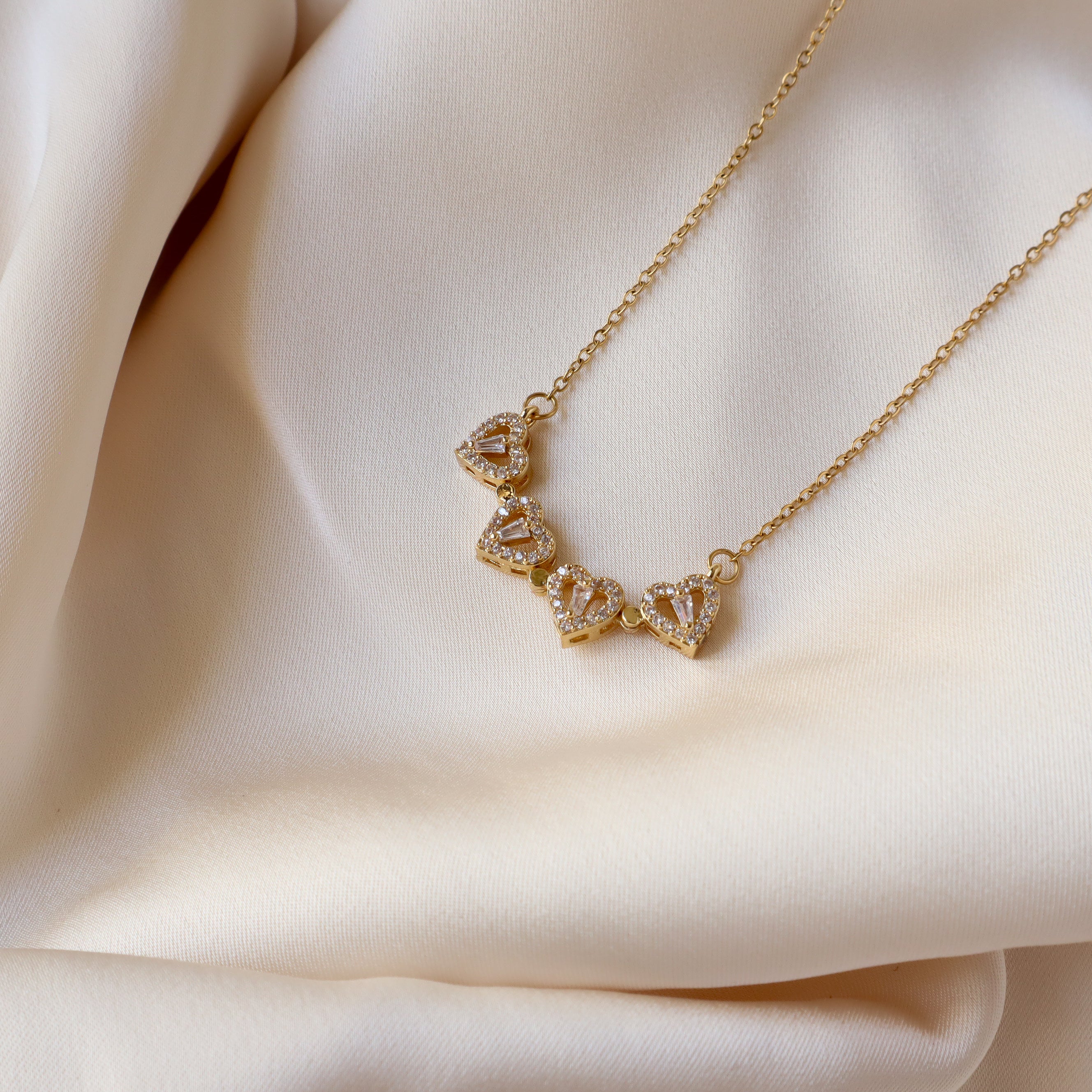 Ash Designs Clover 18K Gold Plated Necklace - view 7