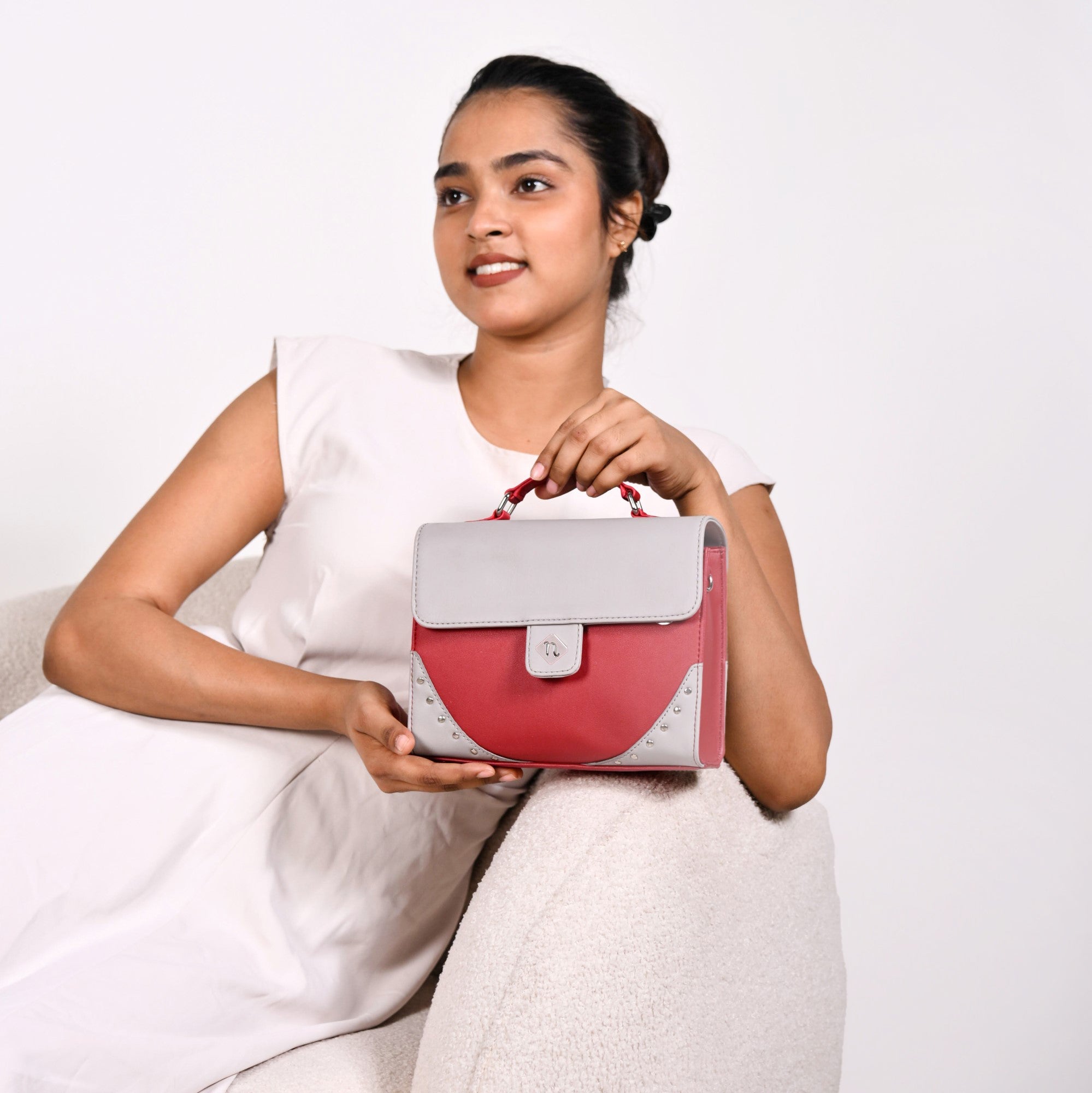 Nestasia Celestia Satchel With Detachable Strap - view 10