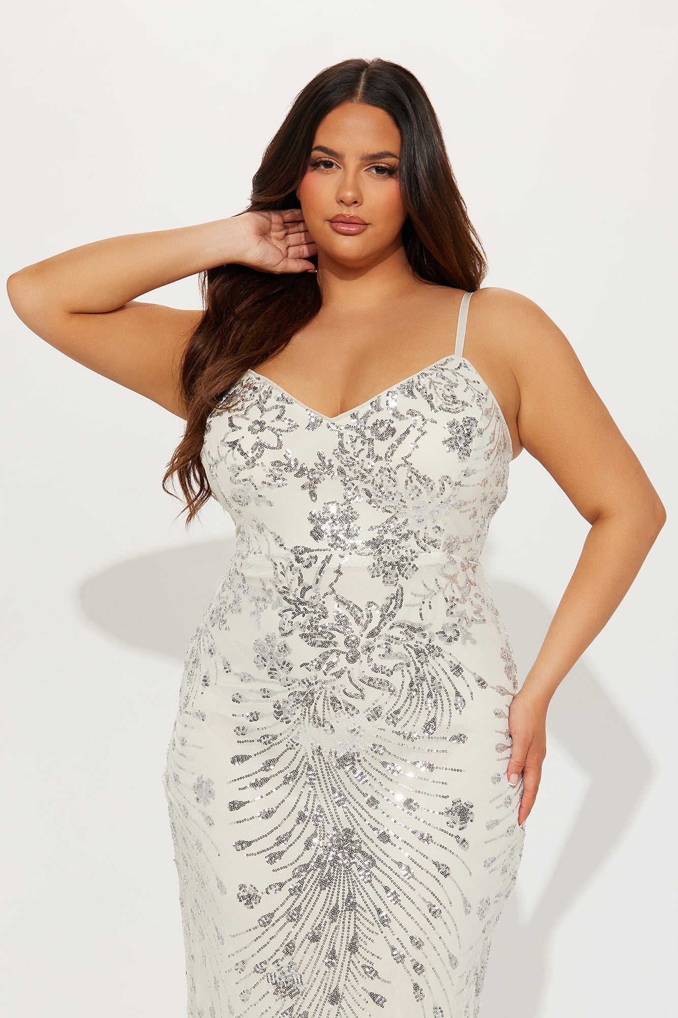 BlackTree Maxi Dress - Silver - view 2