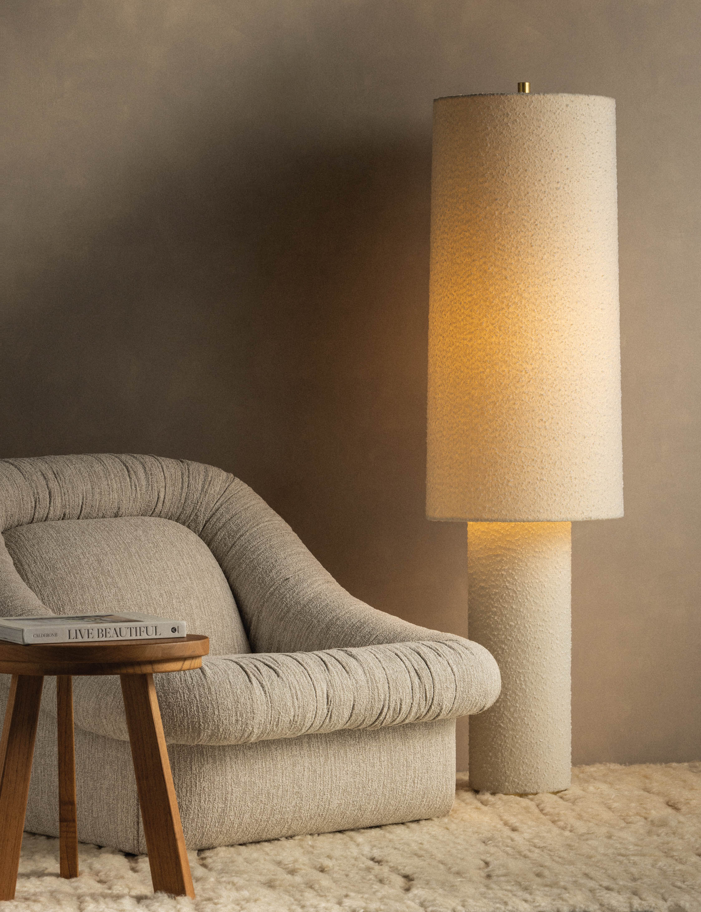 Lulu and Georgia Lital Floor Lamp – Ivory - view 2