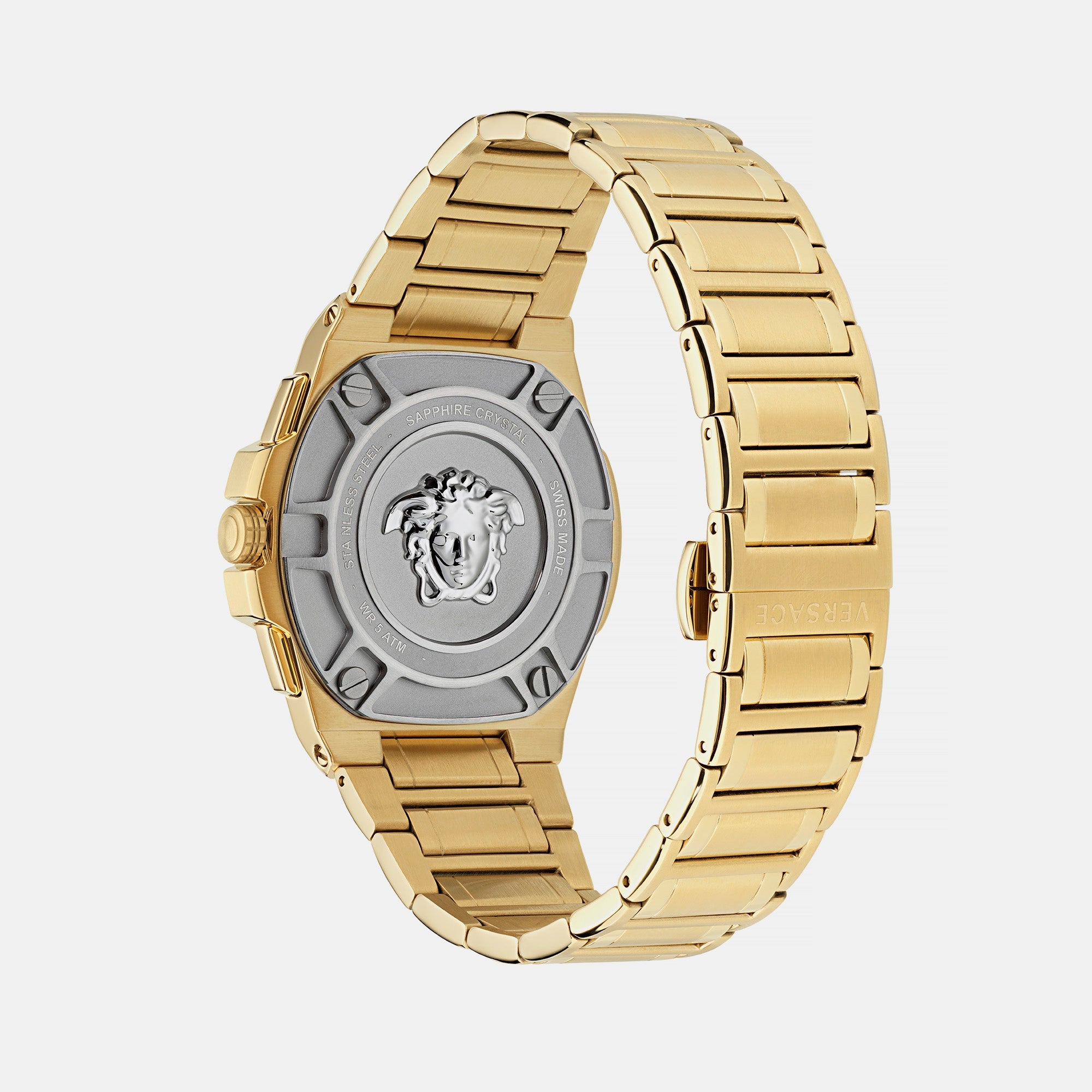 Versace Greca Extreme Men Quartz Black Dial Chronograph Stainless Steel Watch VE7H00623 - view 2