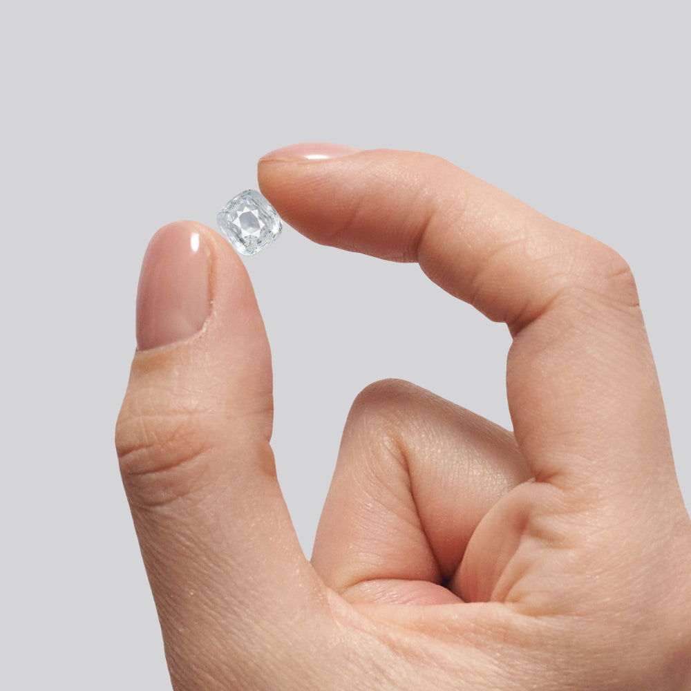 Gemsmantra White Sapphire (6.45 ratti) - view 3