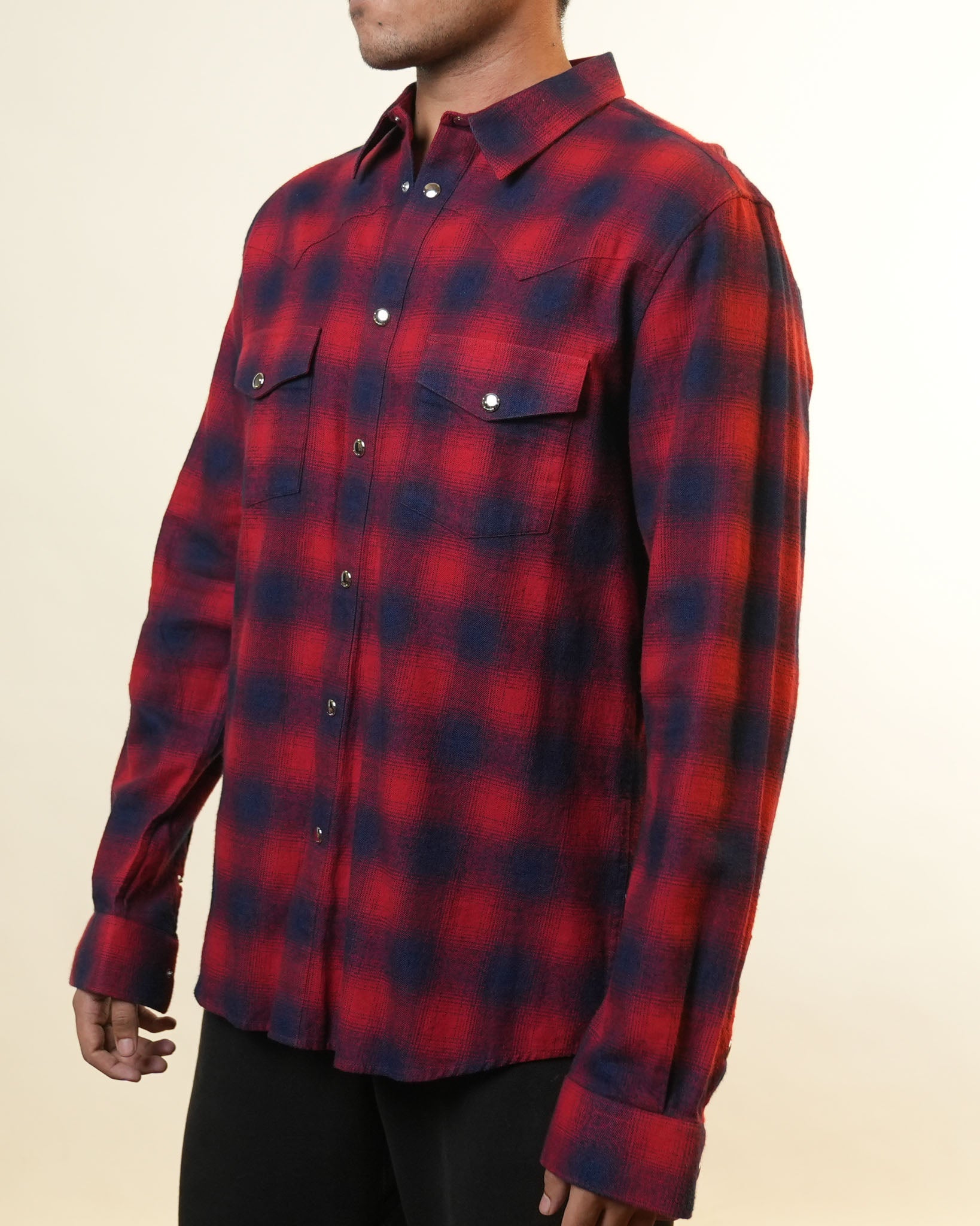 Givenchy Red Checks Shirt - view 3
