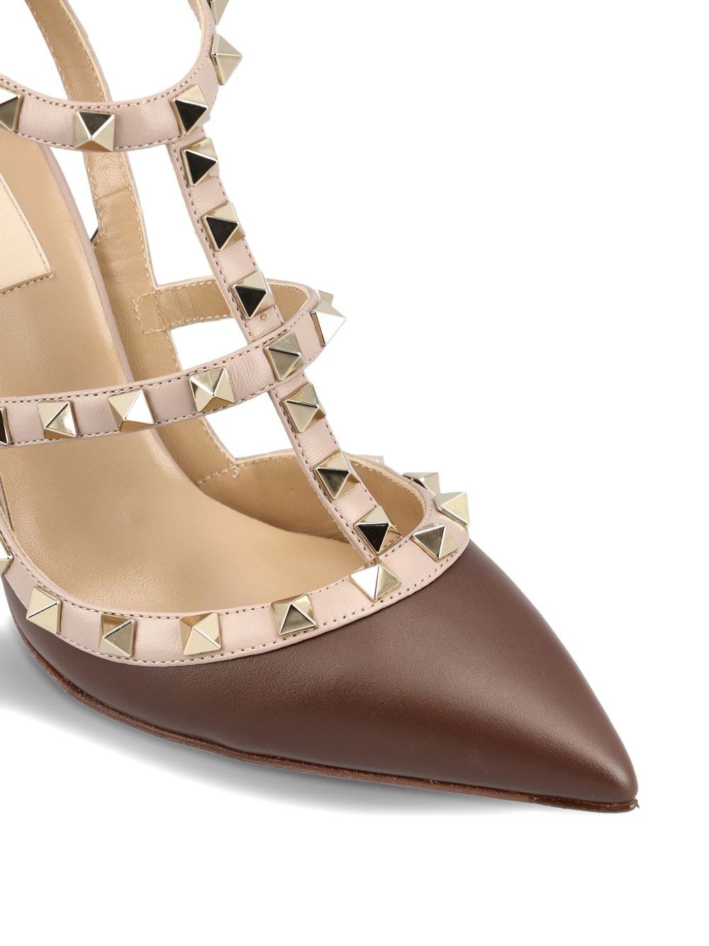 Valentino Garavani Patent Rockstud Caged Pump 100Mm - view 4