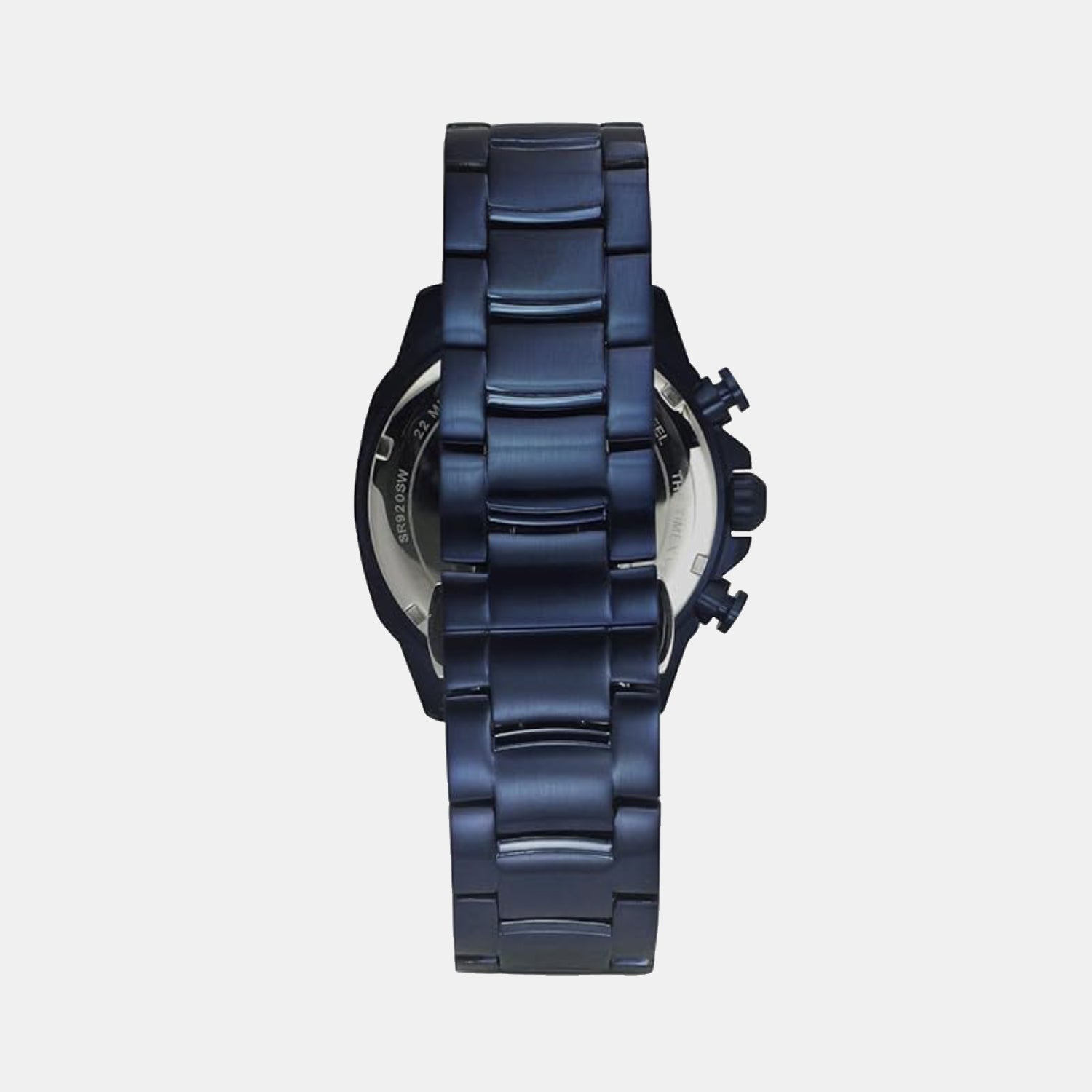 Timex E Class Men Quartz Blue Dial Multi-Function Stainless Steel Watch TWEG25003 - view 5