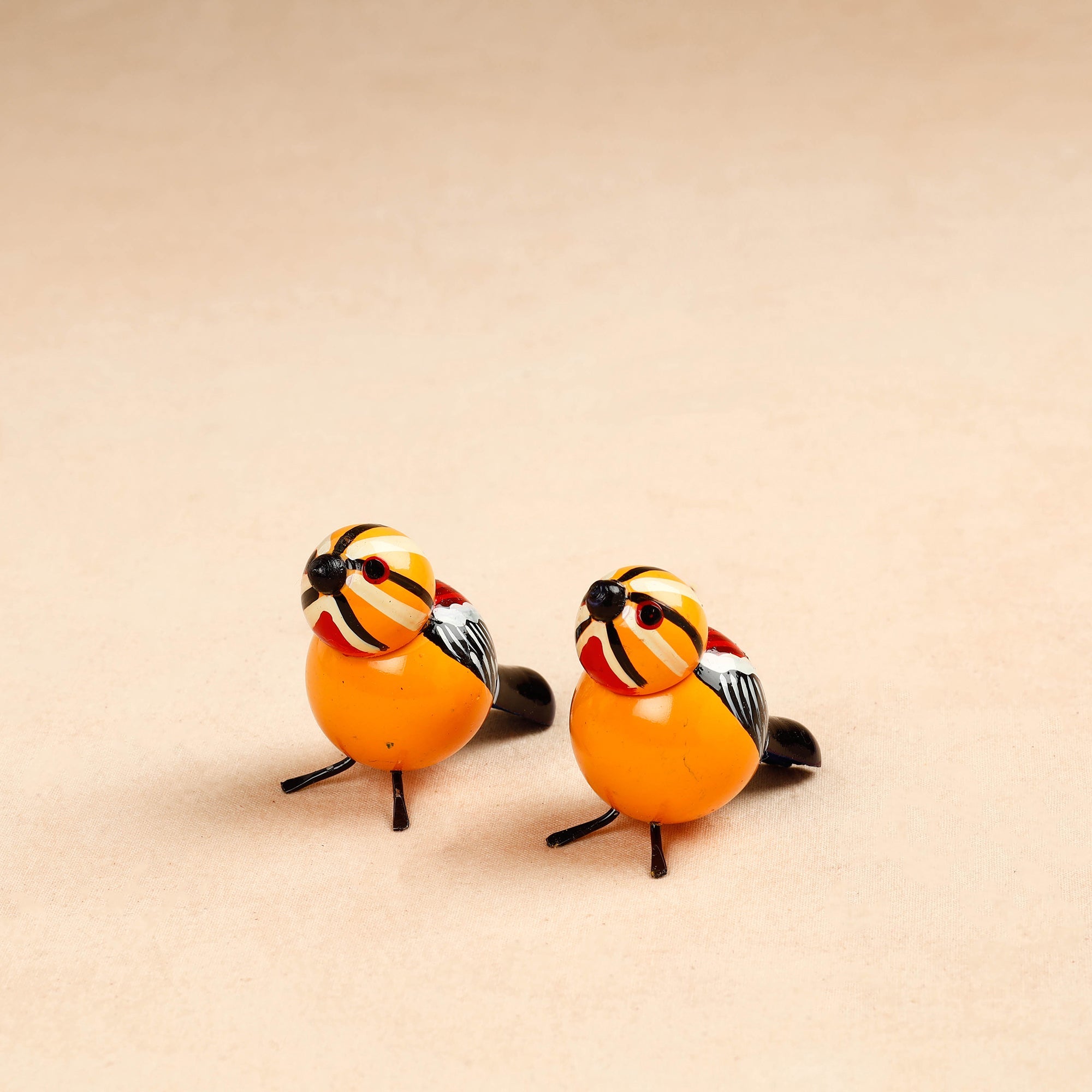 ITOKRI CRAFTS INITIATIVE Baby Birds - Etikoppaka Handcrafted Wooden Decor Item - view 2