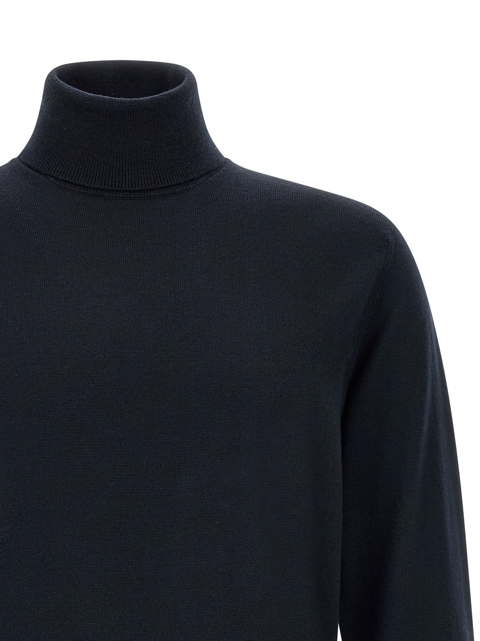 Zanone Turtle-neck Sweater – 100% virgin wool - view 3