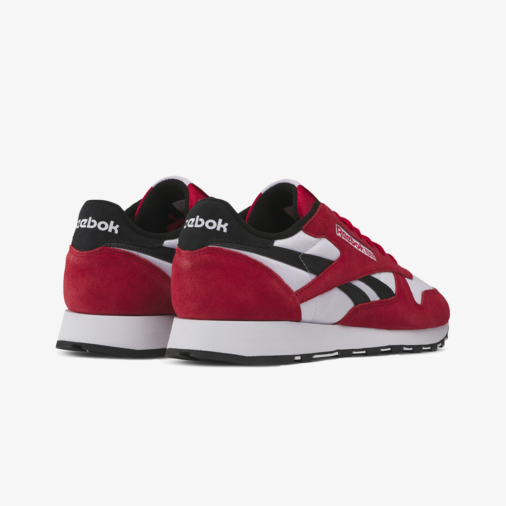 Reebok | CLASSIC LEATHER { RED/CARBON BLACK/CLOUD WHITE - view 2