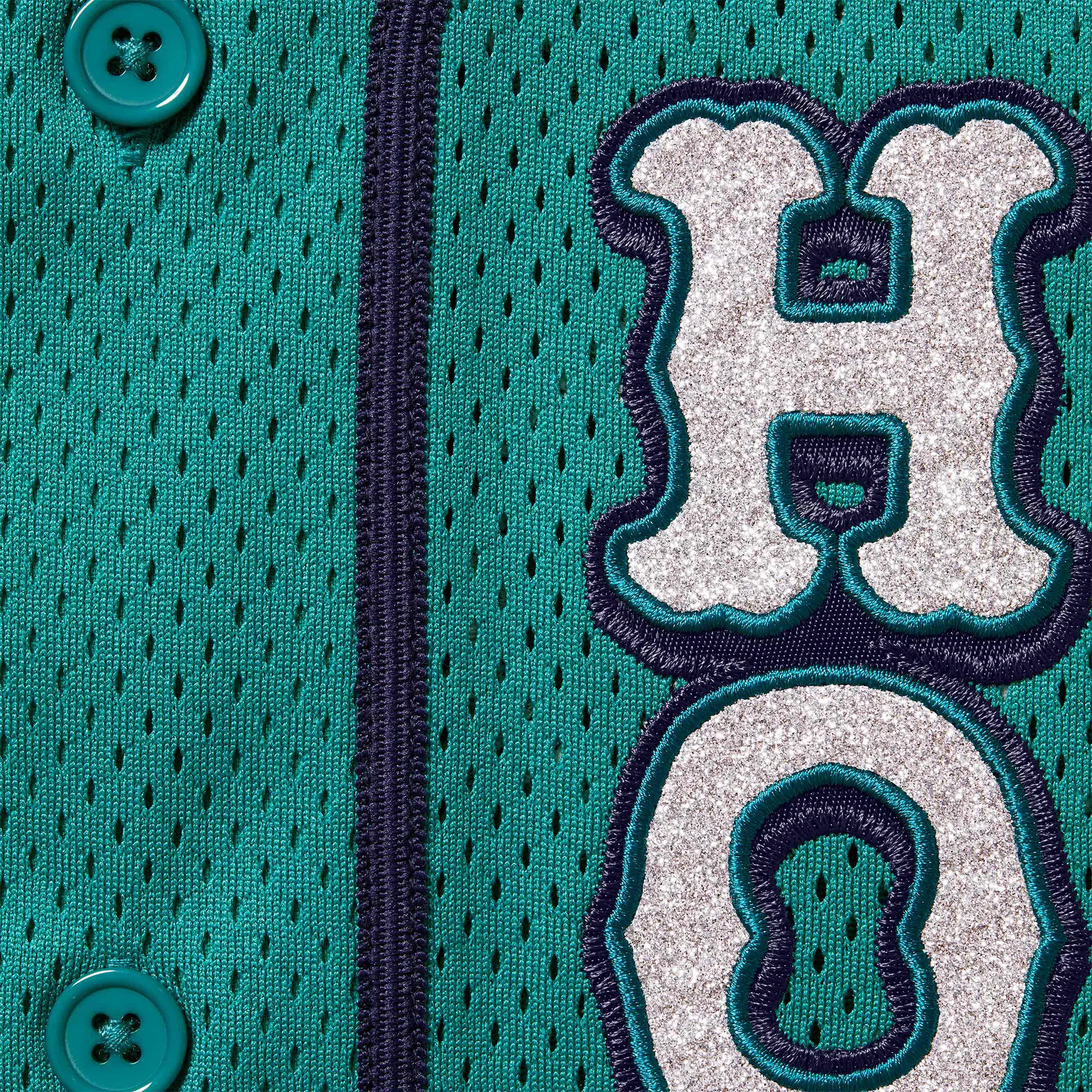 Supreme x Homerun Green Baseball Jersey - view 3