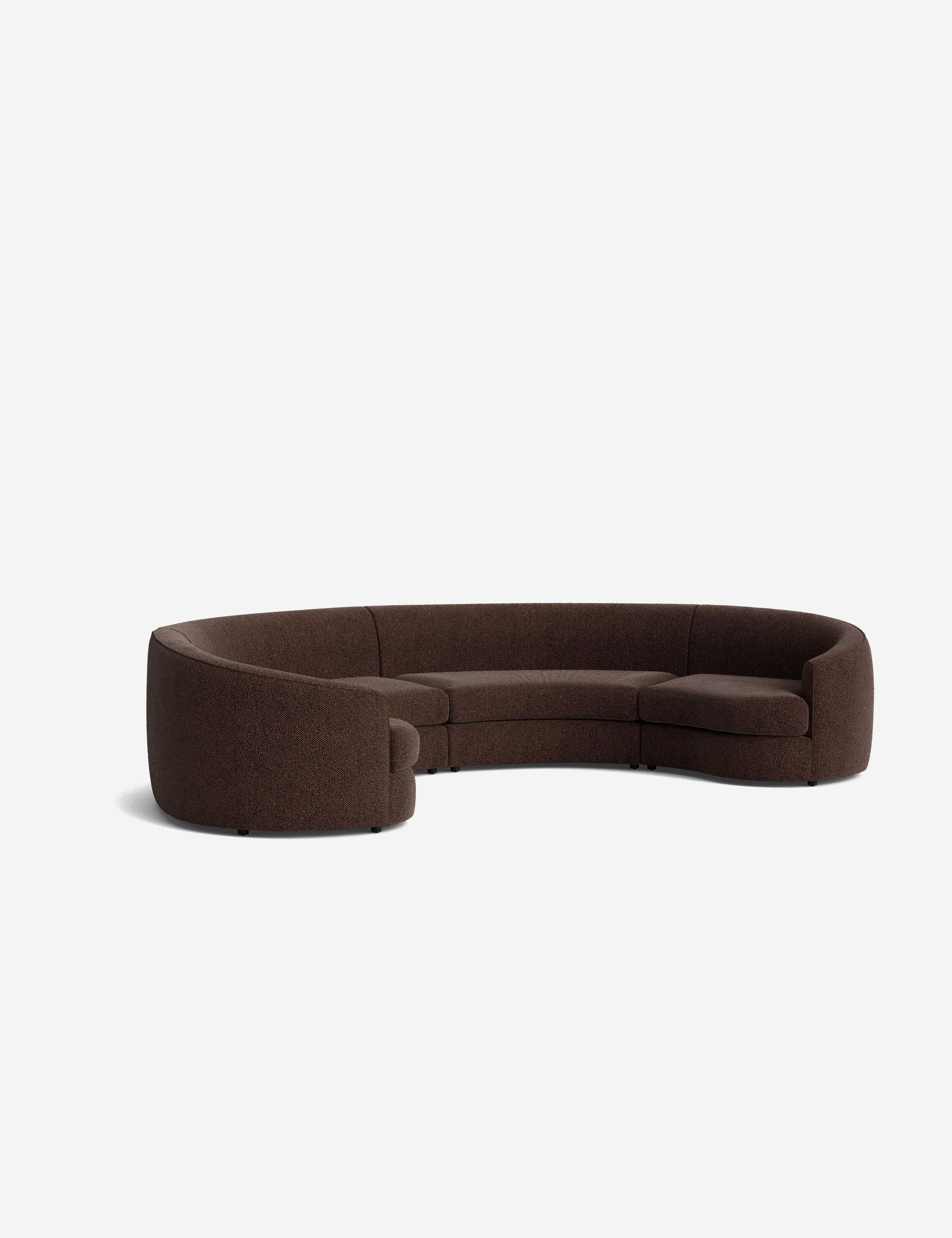 Lulu and Georgia Imada Modular Curved Sectional Sofa - view 66
