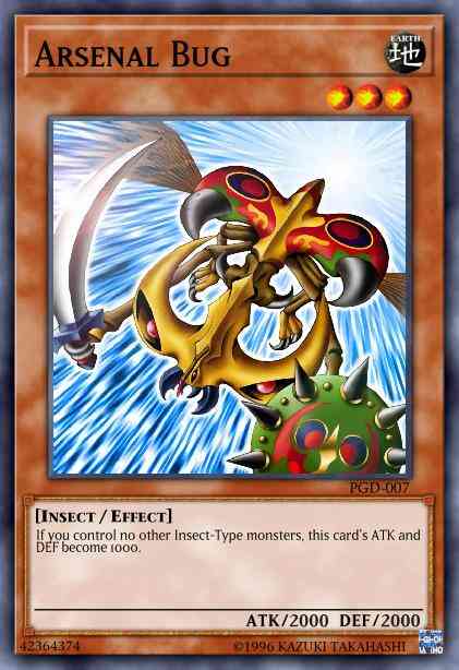 Yu-Gi-Oh! Arsenal Bug - BP03-EN004 - Shatterfoil Rare - 1st Edition
