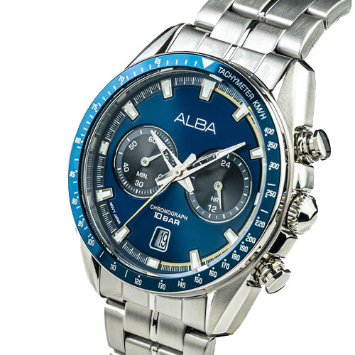 Alba Signa Blue Dial Men 44mm A4B017X1 - view 2