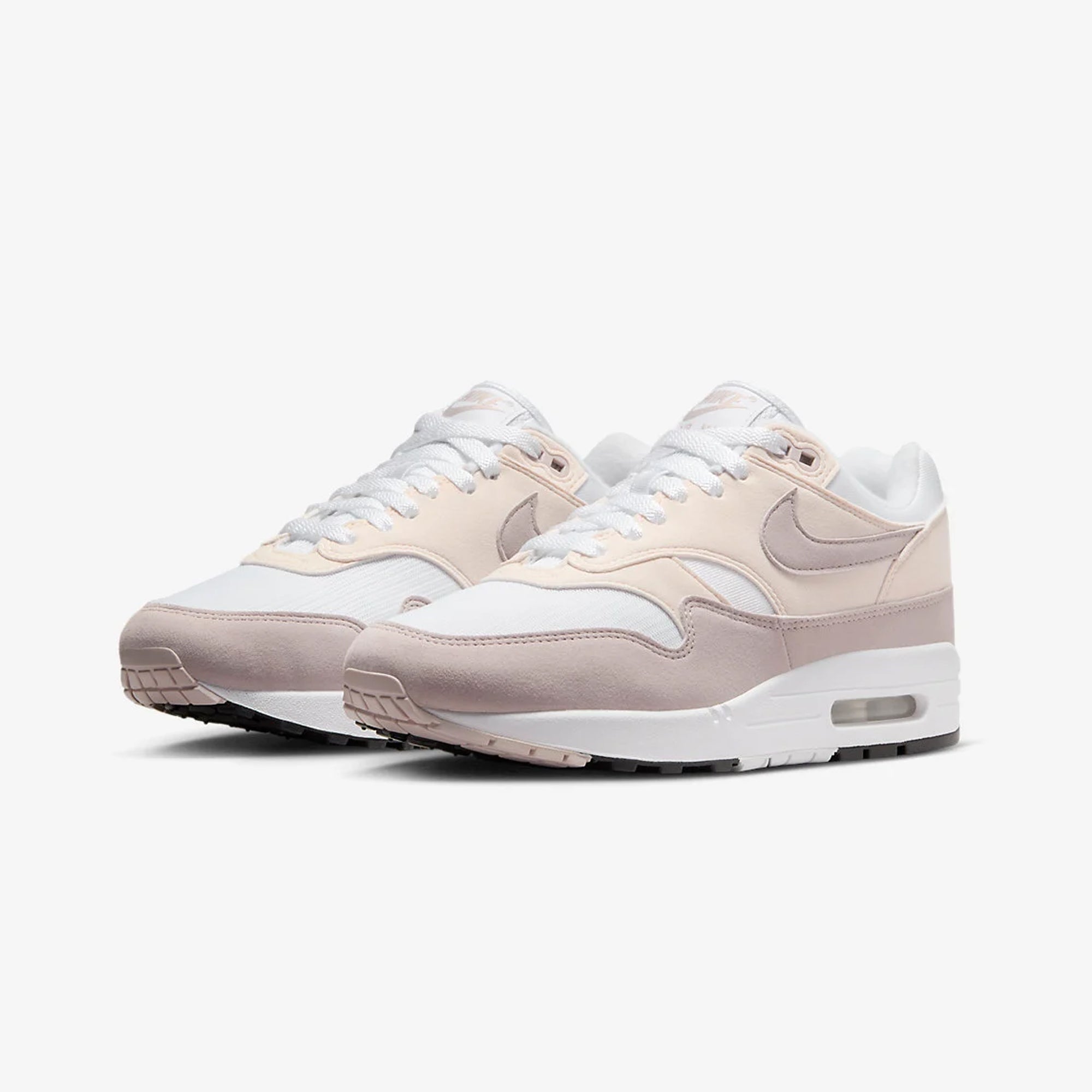 Nike | AIR MAX 1 { WHITE/PLATINUM VIOLET-PHANTOM-WHITE - view 2