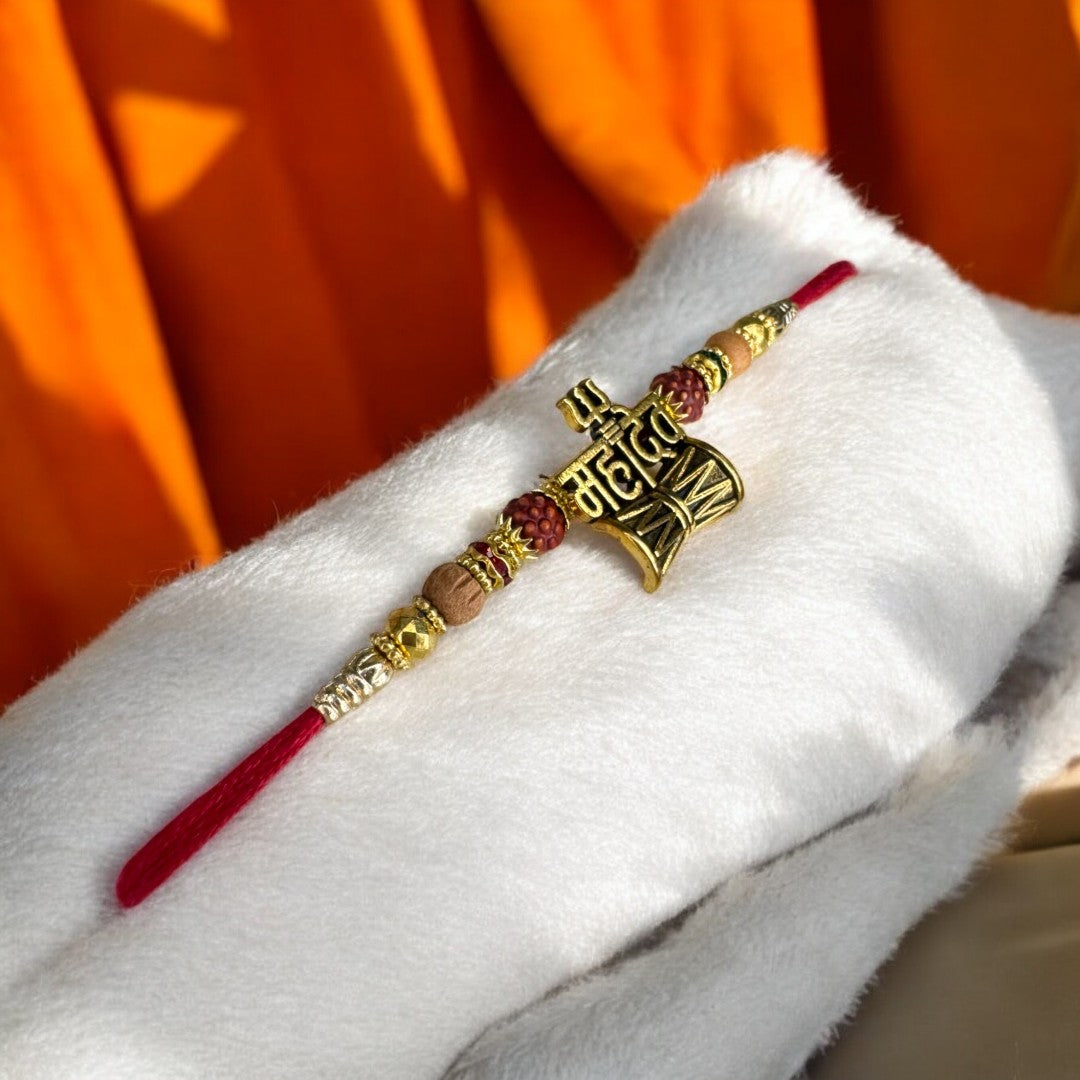 Soultheory Mahadev Spiritual Rakhi Rudraksha