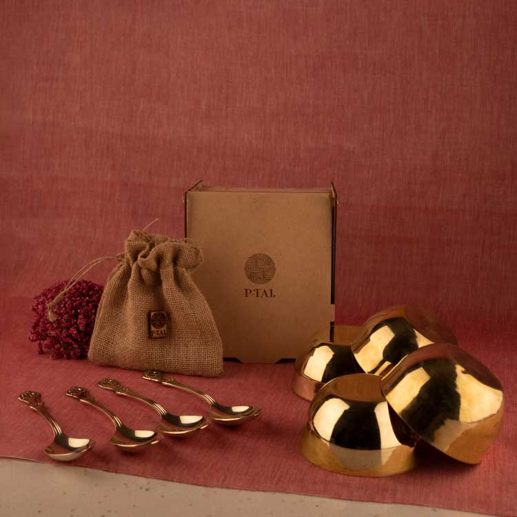P-TAL Katori/Bowl set in Gift Box (set of 4) - view 2