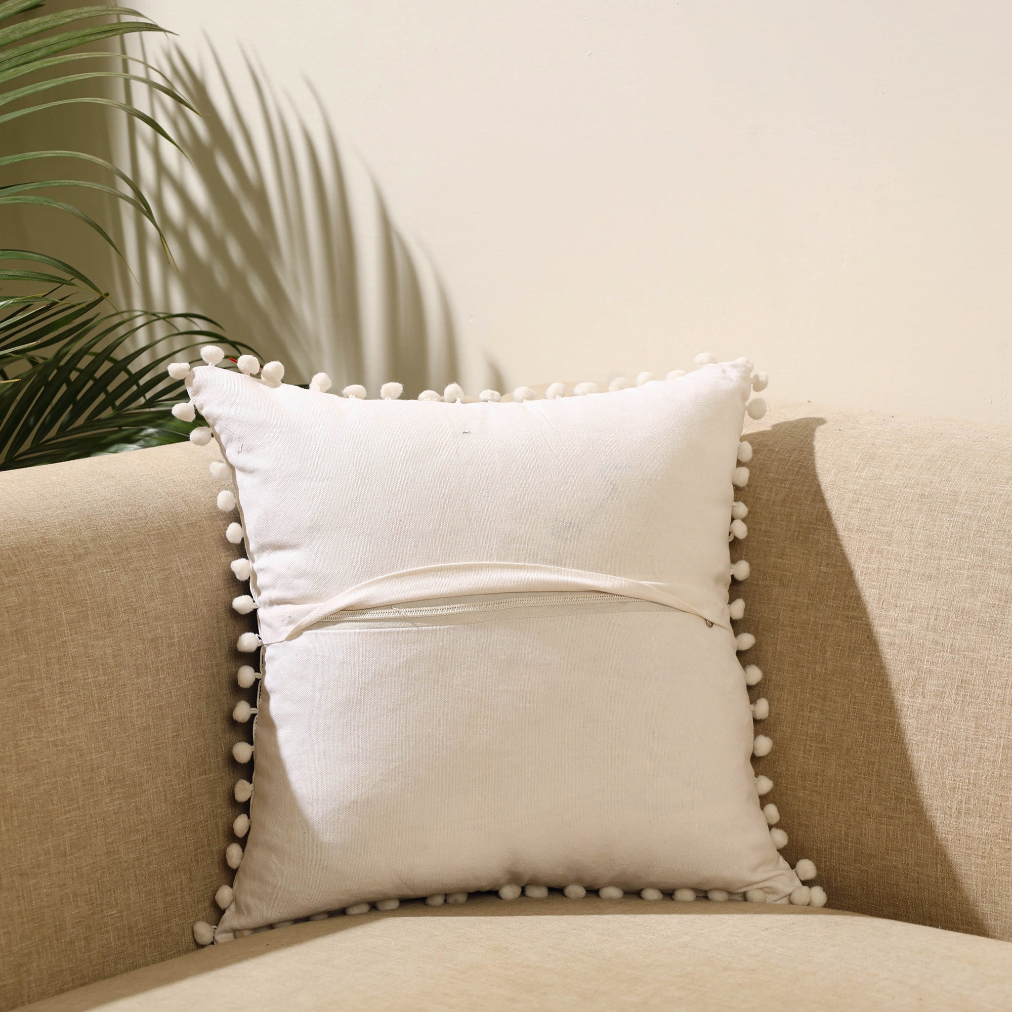HAVELI CHRONICLES Black - Suzani Embroidery Cushion Cover (16 x 16 in) 35 - view 3