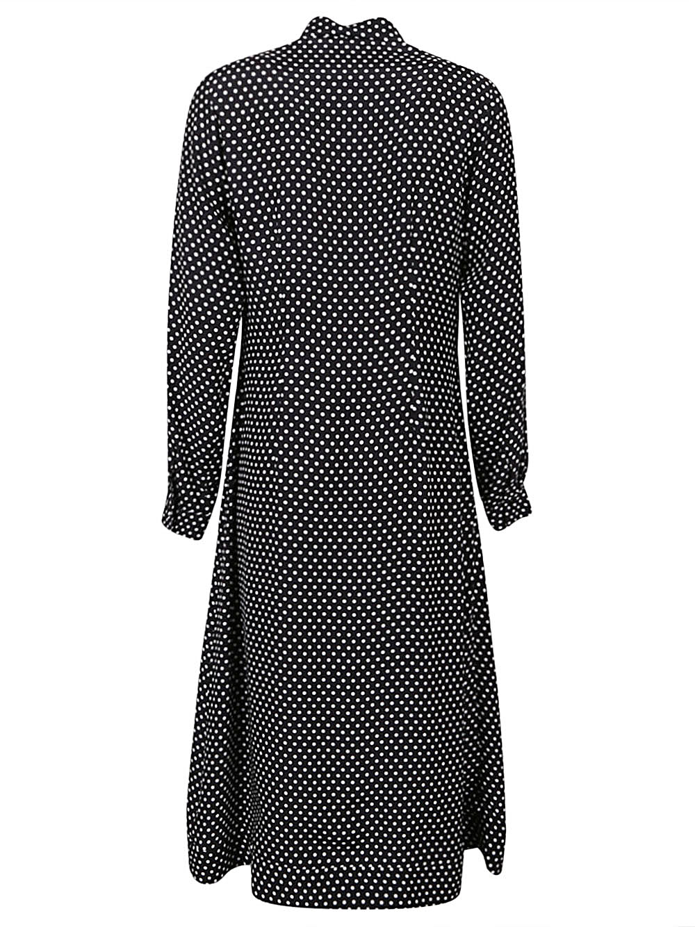 Crida Polka dot silk midi dress – SILK 100% - view 2