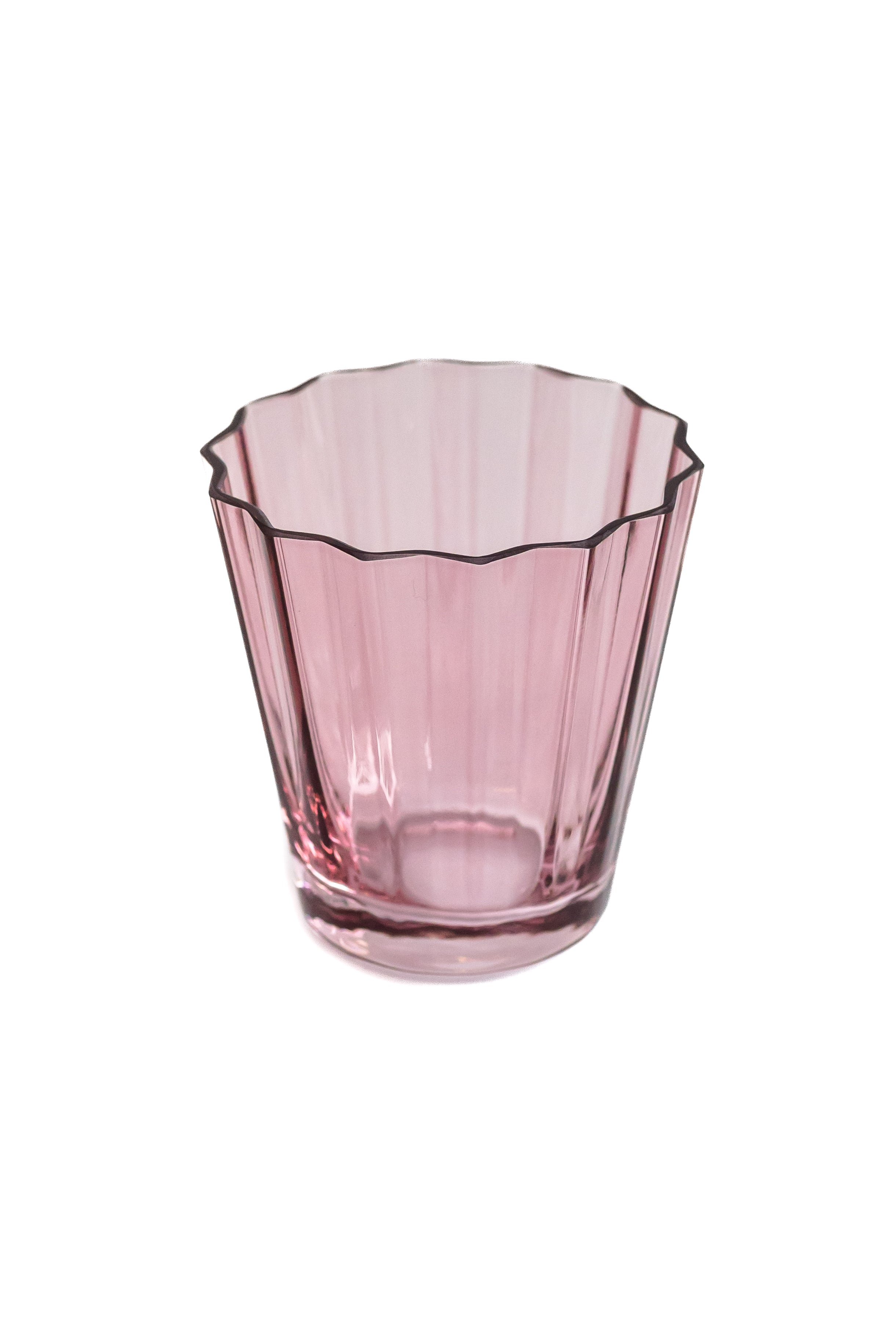 Estelle Colored Glass Estelle Colored Sunday Low Balls - Set of 6 {Rose} - view 8