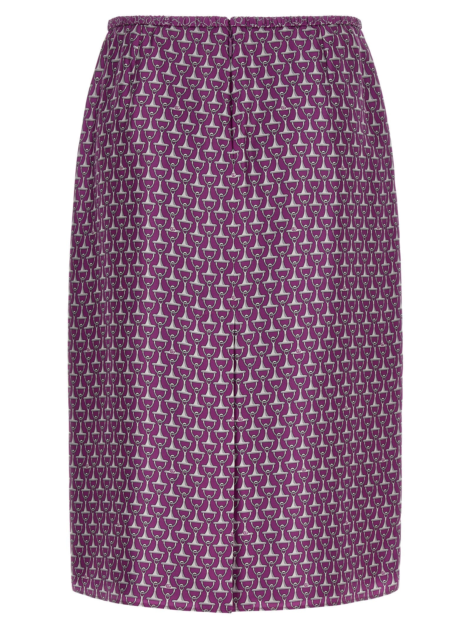 Gucci Morsetto Print Skirt – 100% silk - view 2