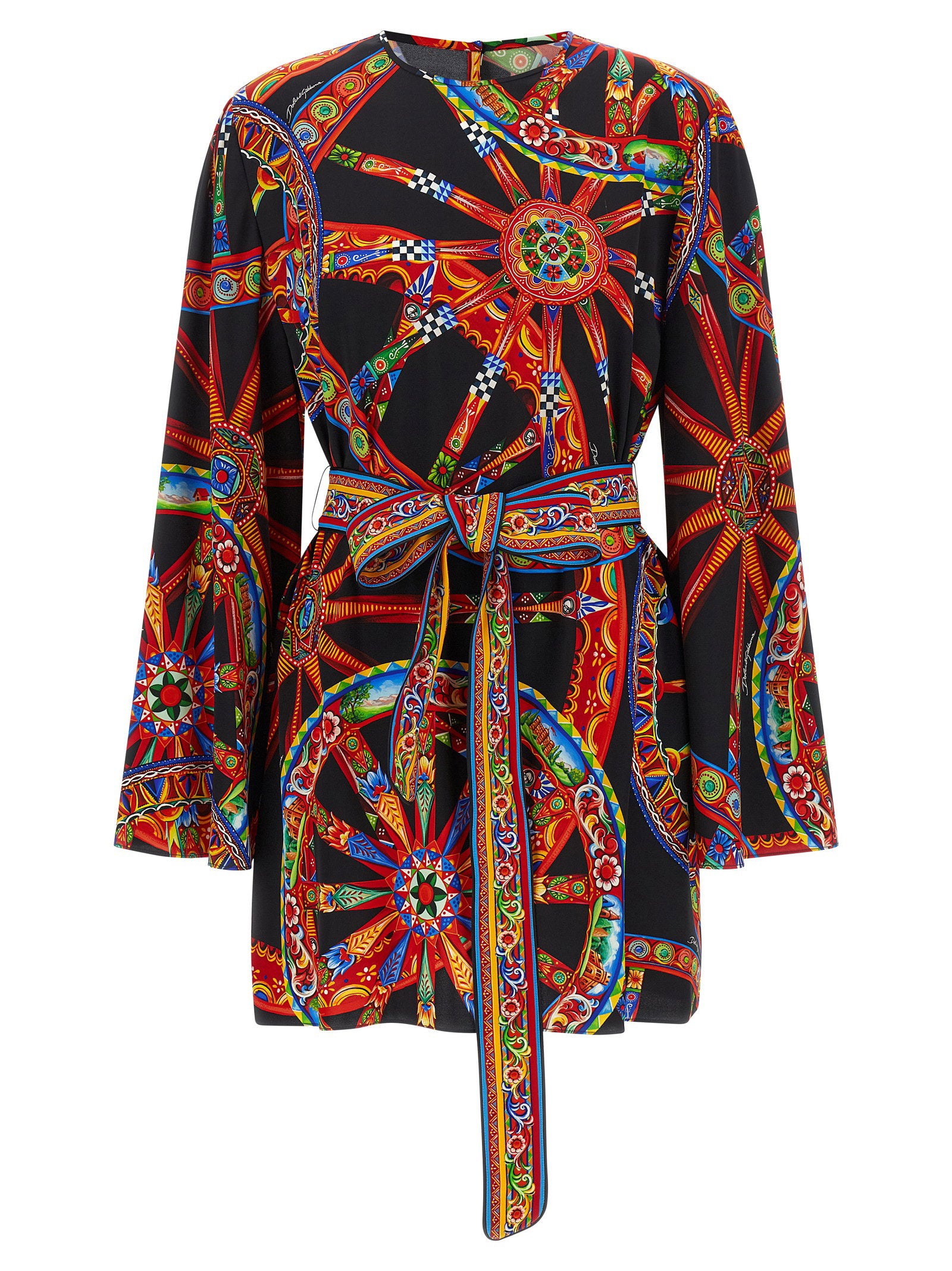 Dolce & Gabbana Carretto Dress – 89% silk, 11% elastane