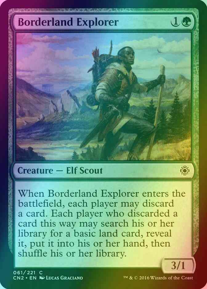 Borderland explorer 61 – Magic Borderland Explorer [61] [Conspiracy Take The Crown] [Foil]