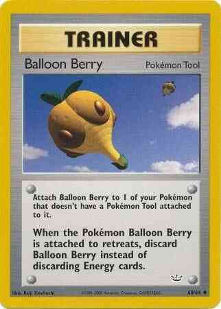 Unlimited neo3u-60 non-holo – Pokémon Balloon Berry - 60/64 - Uncommon - Unlimited [neo3U-60] [Non-Holo]