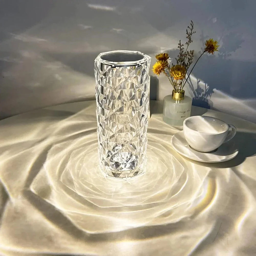 Fab Alchemy Diamond Crystal Lamp (Multi-Color)